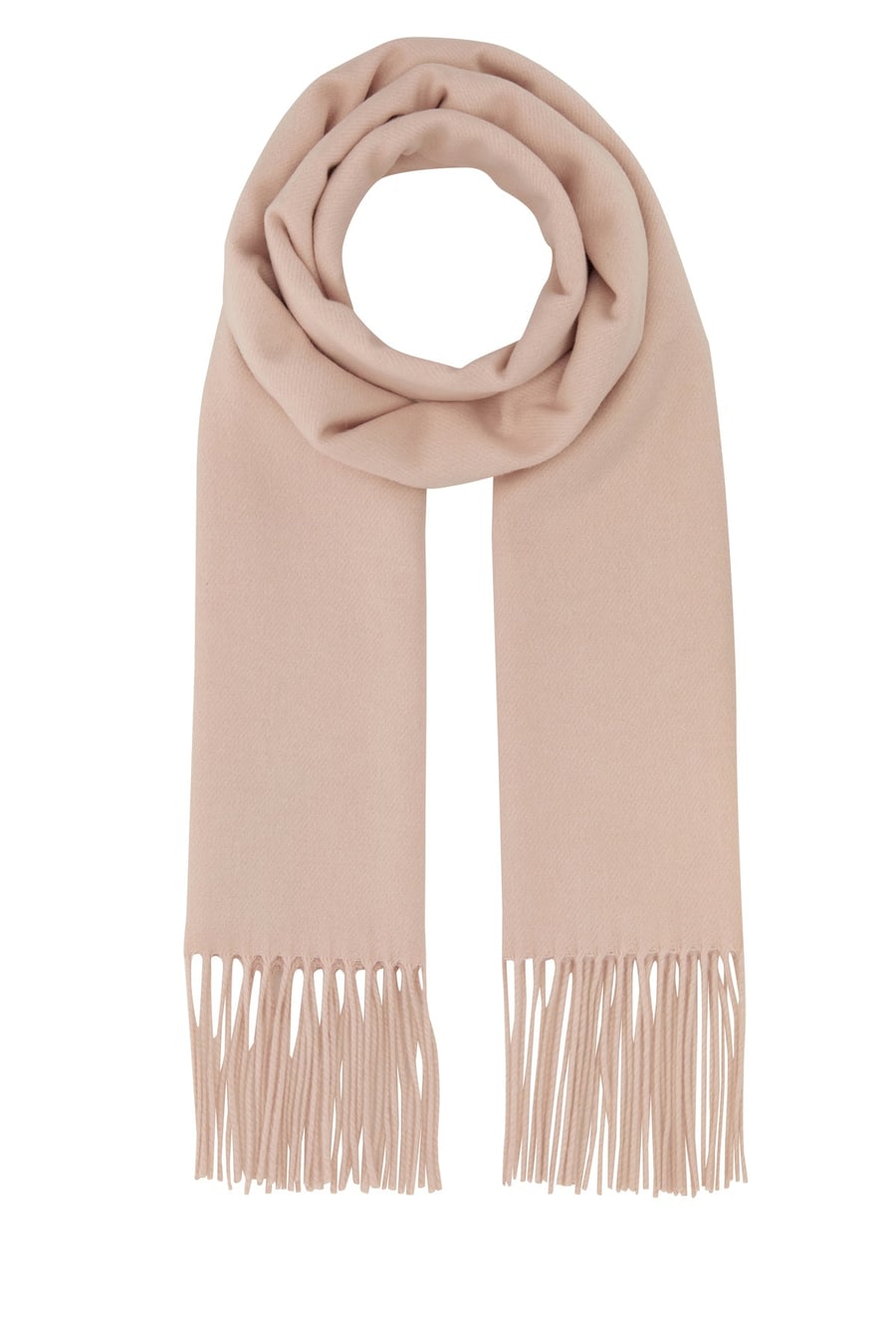 Prada Sciarpa in misto seta rosa cipria