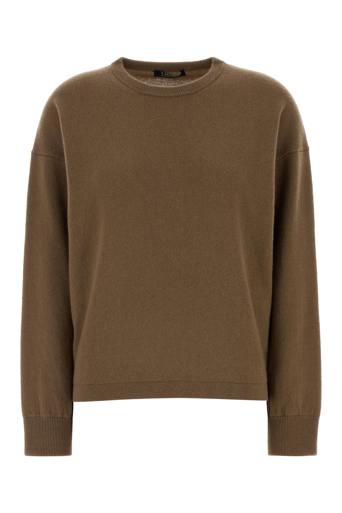 Max Mara Maglione Nebbie in misto lana marrone