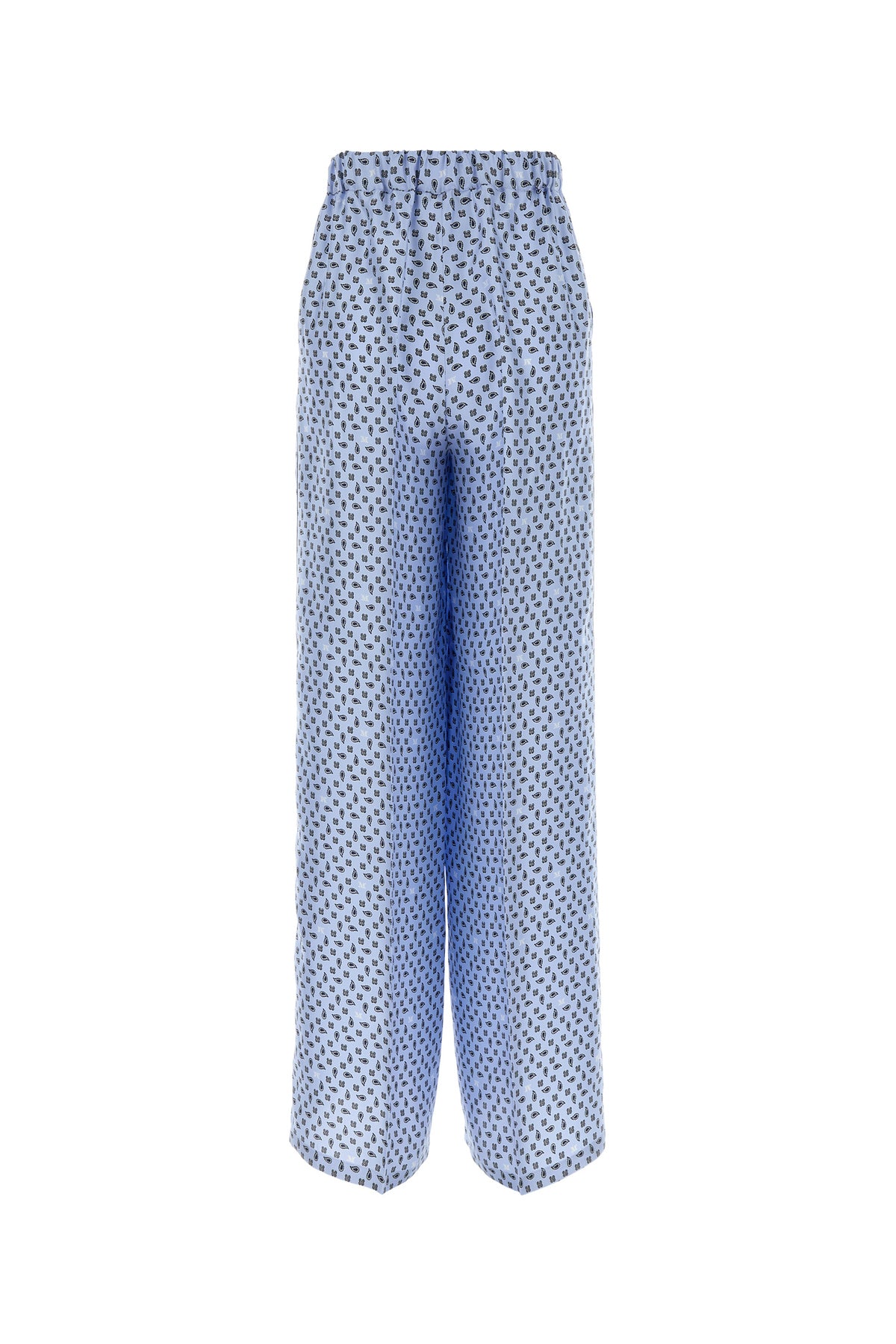 Max Mara Pantalone Vischio in seta stampata, view 2
