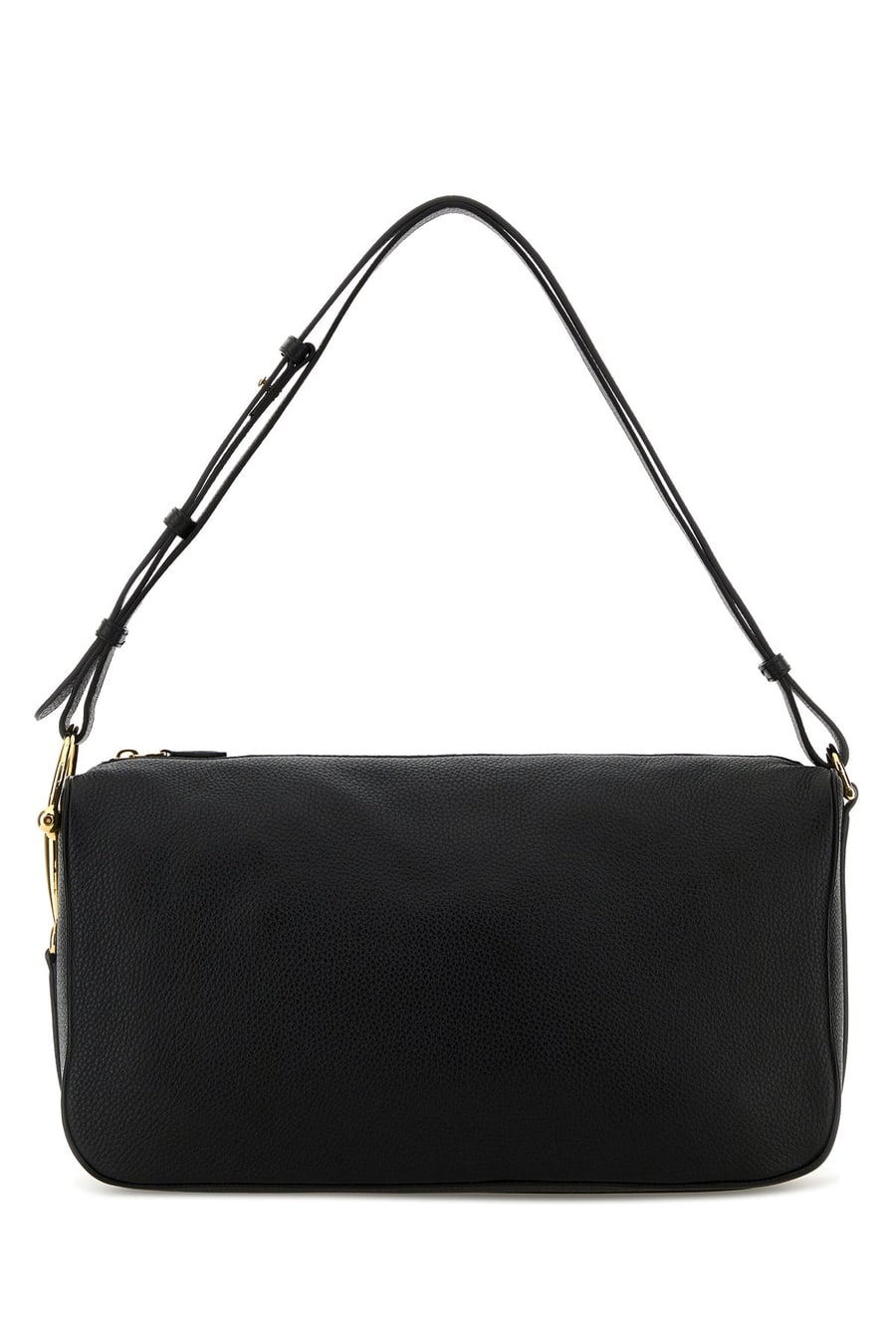 Gucci Borsa a spalla Gucci Half Horsebit in pelle nera
