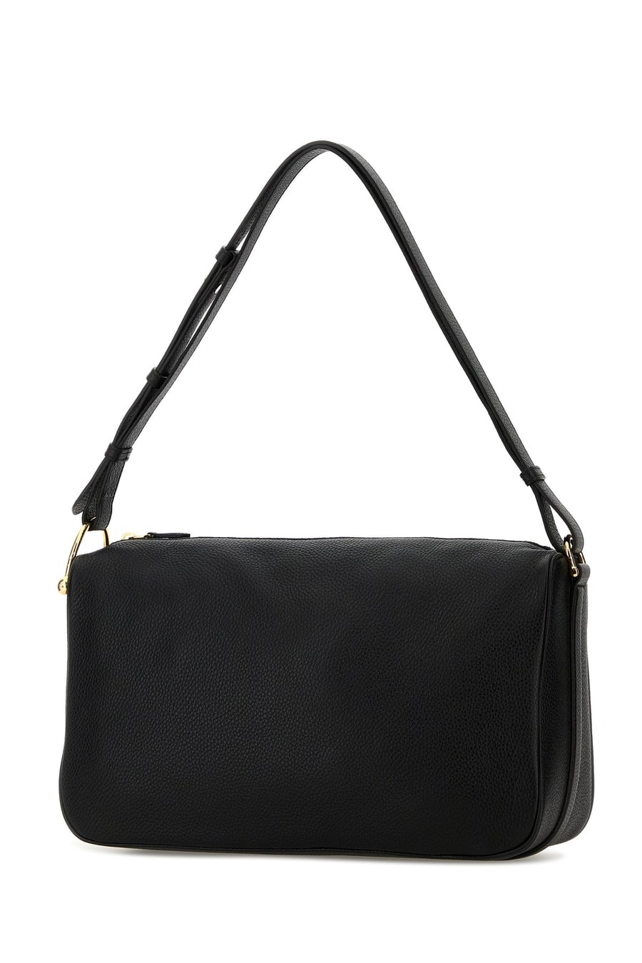 Gucci Borsa a spalla Gucci Half Horsebit in pelle nera, view 2