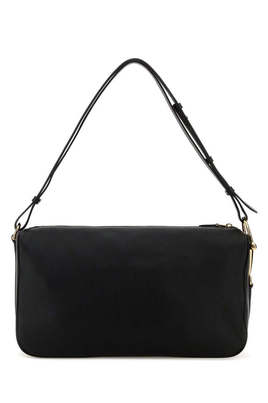Gucci Borsa a spalla Gucci Half Horsebit in pelle nera, view 3