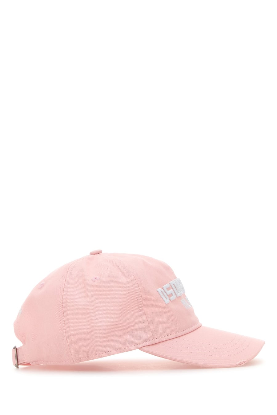 Dsquared2 Cappello da baseball in cotone rosa, view 2