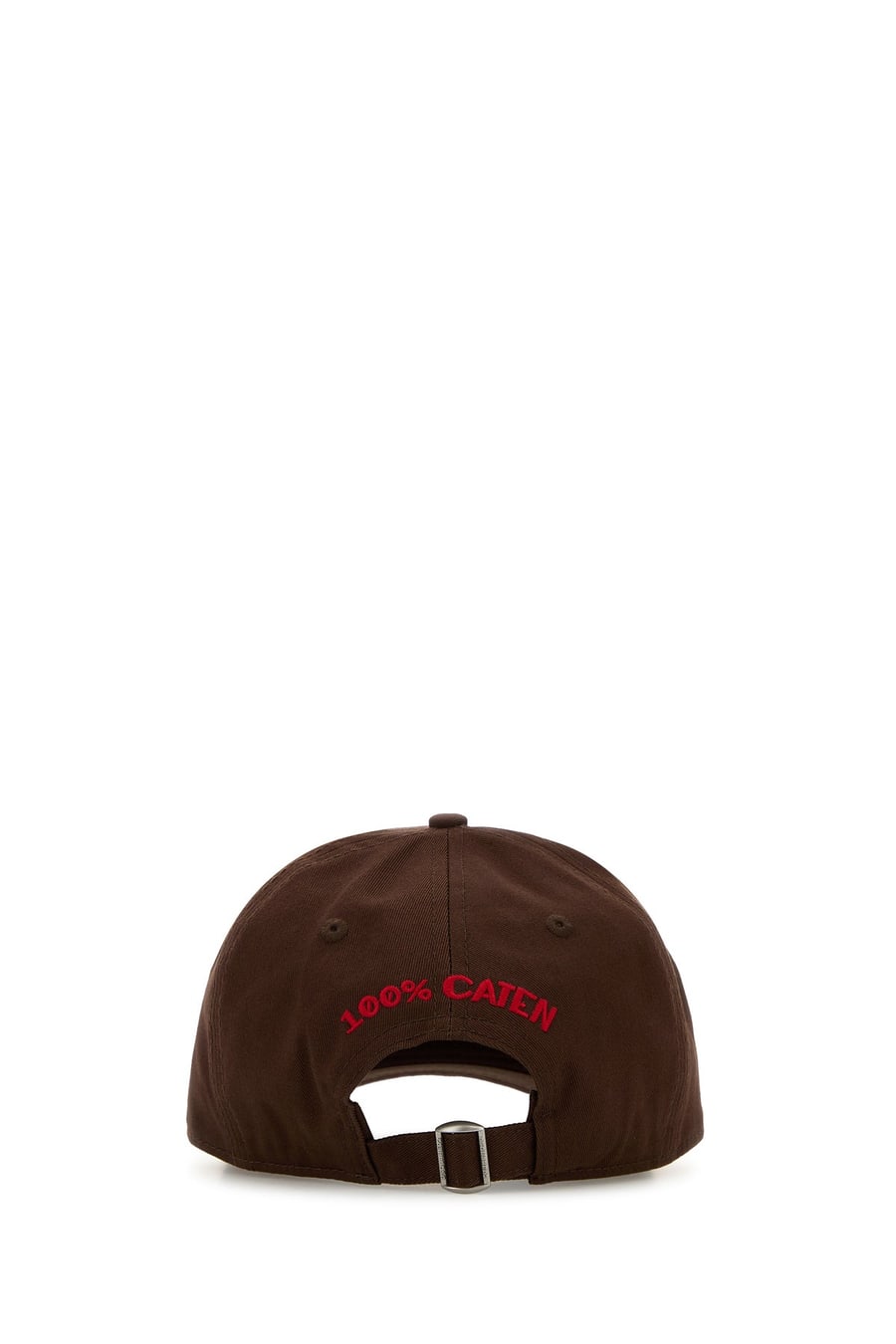 Dsquared2 Cappello da baseball in cotone marrone, view 3