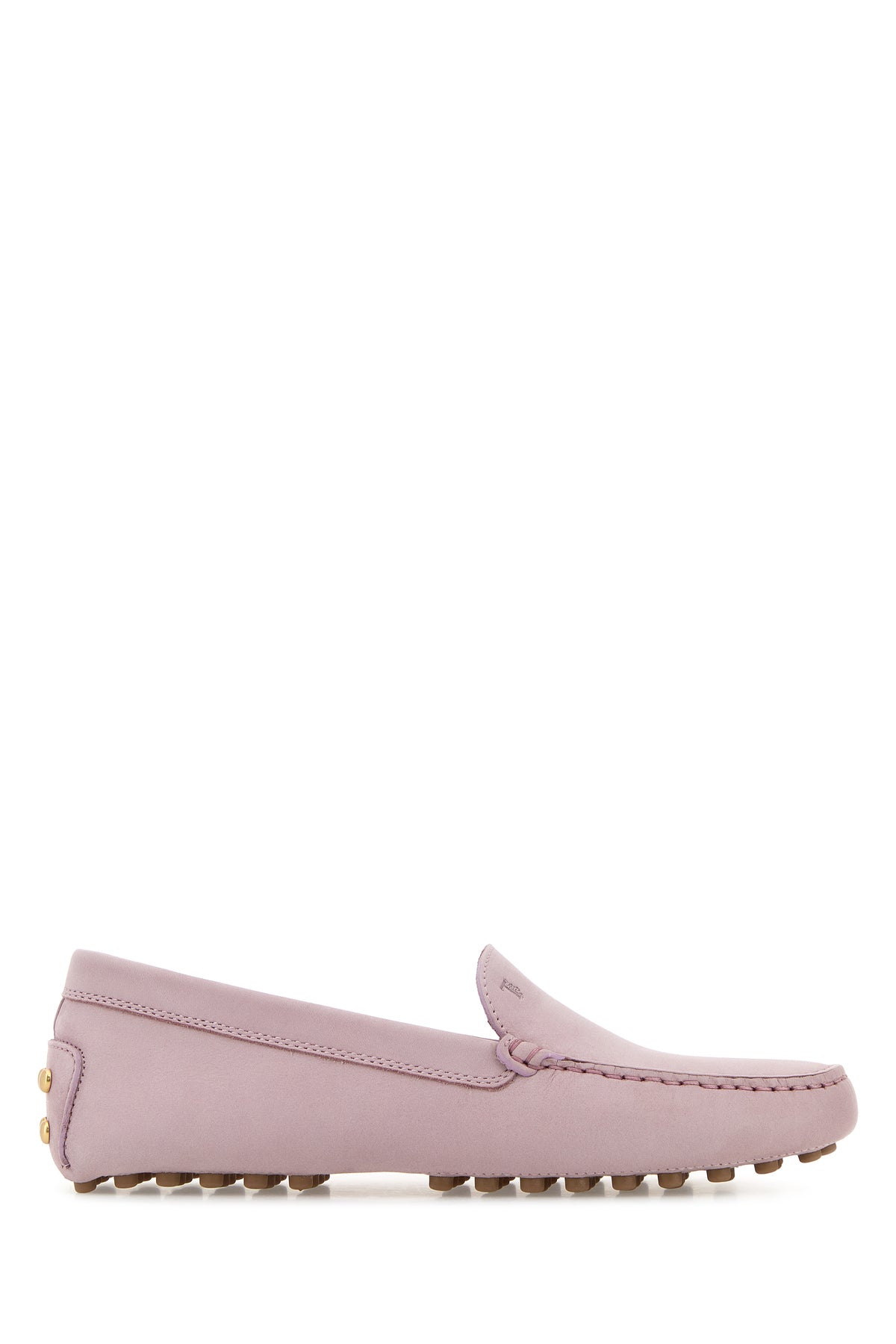 Tod's Mocassini in pelle scamosciata rosa antico