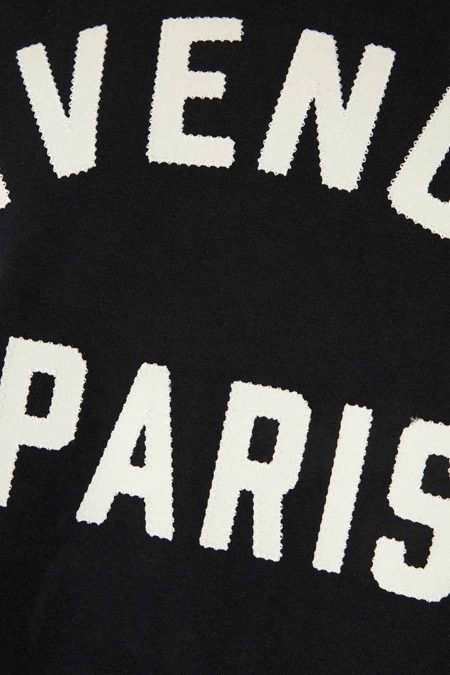 Givenchy T-shirt in cotone nero, view 3