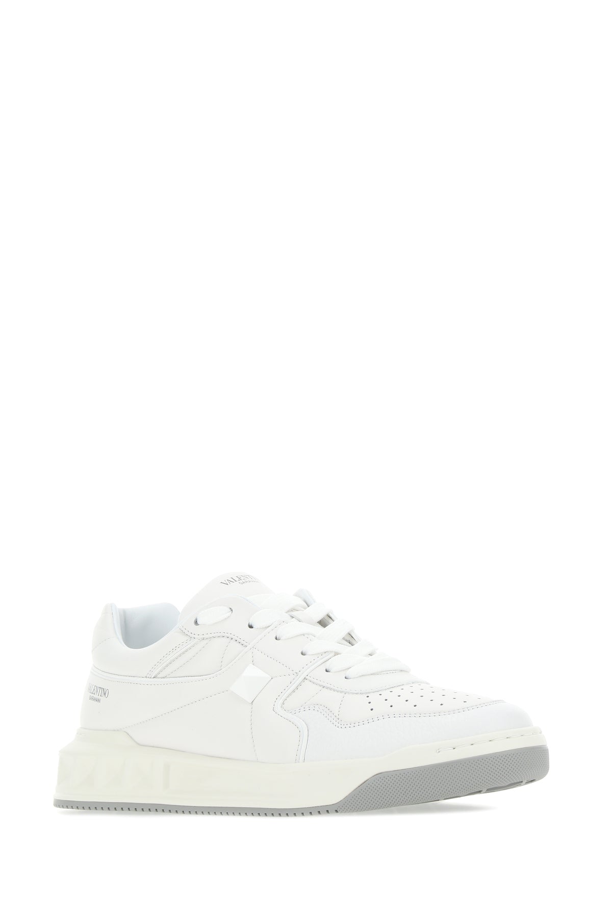 Valentino Garavani Sneakers One Stud in nappa bianca, view 2
