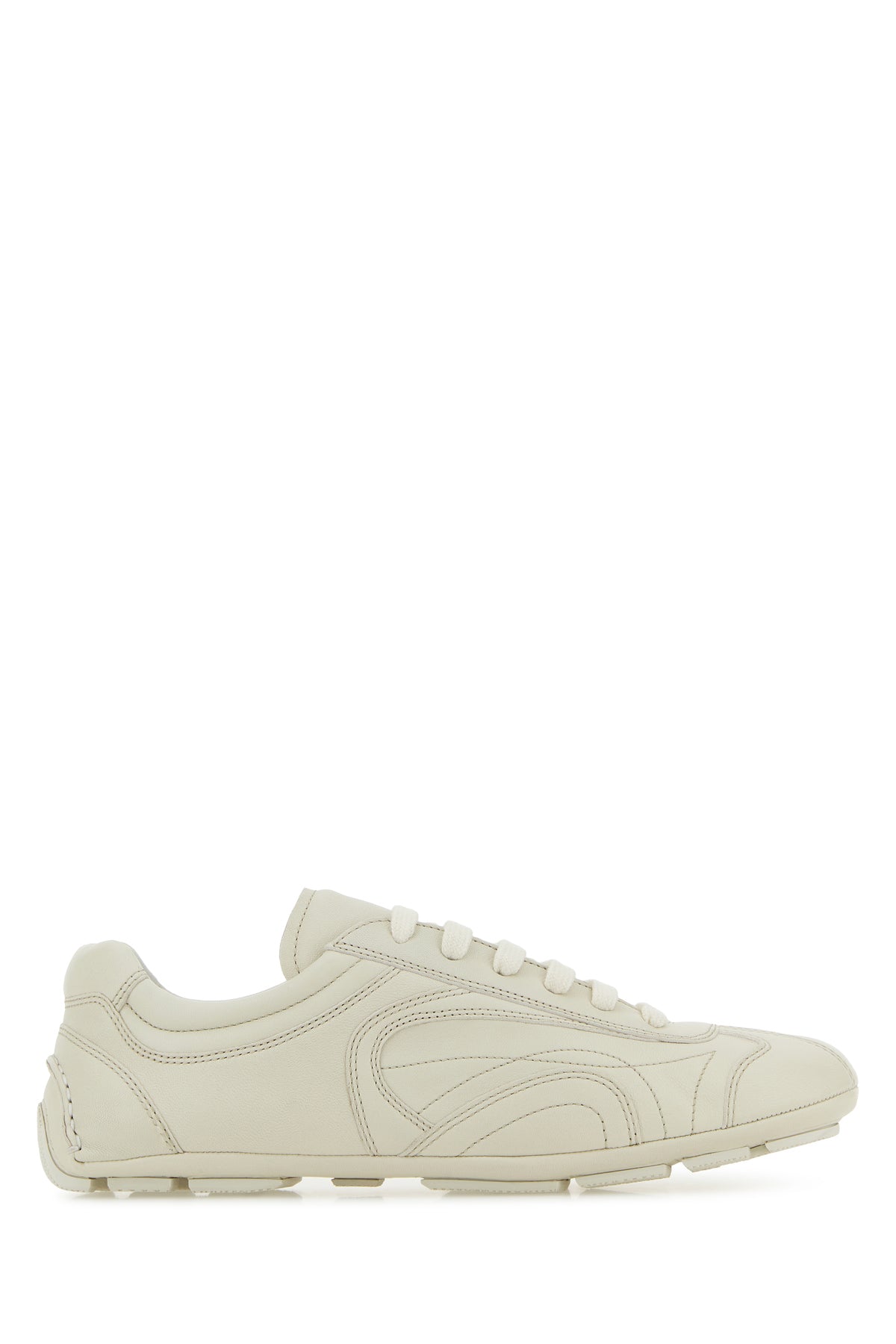 Prada Sneakers Montecarlo Re-Edition 2005 in nappa avorio