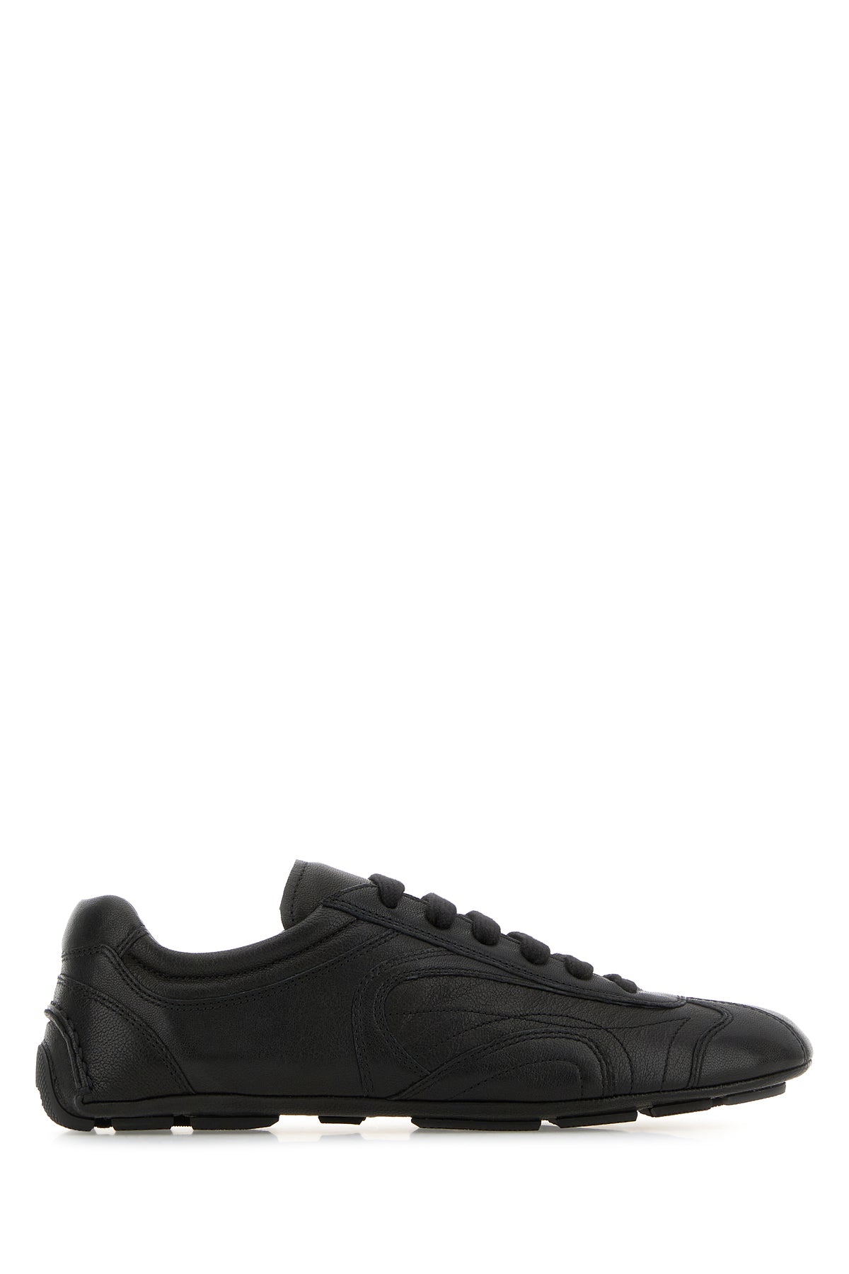 Prada Sneakers Montecarlo Re-Edition 2005 in nappa nera