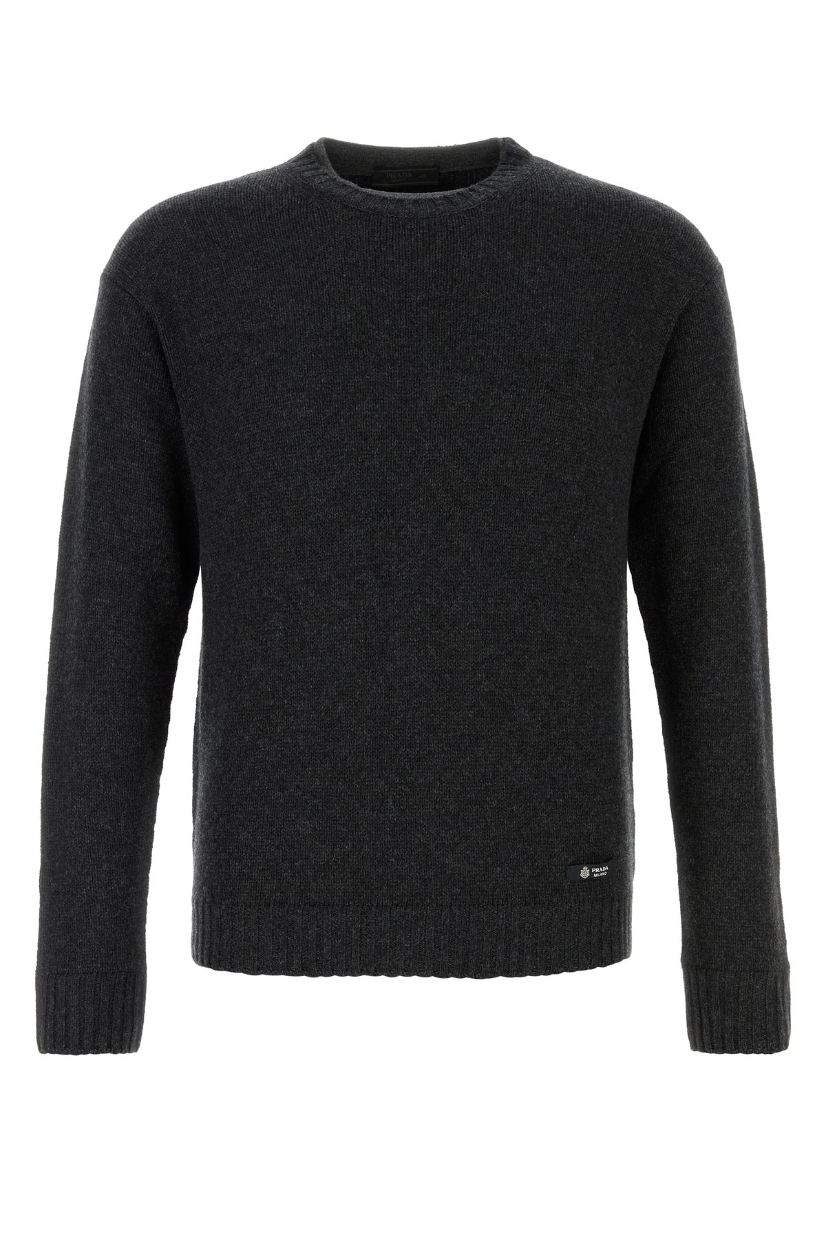 Prada Maglione in misto cashmere antracite