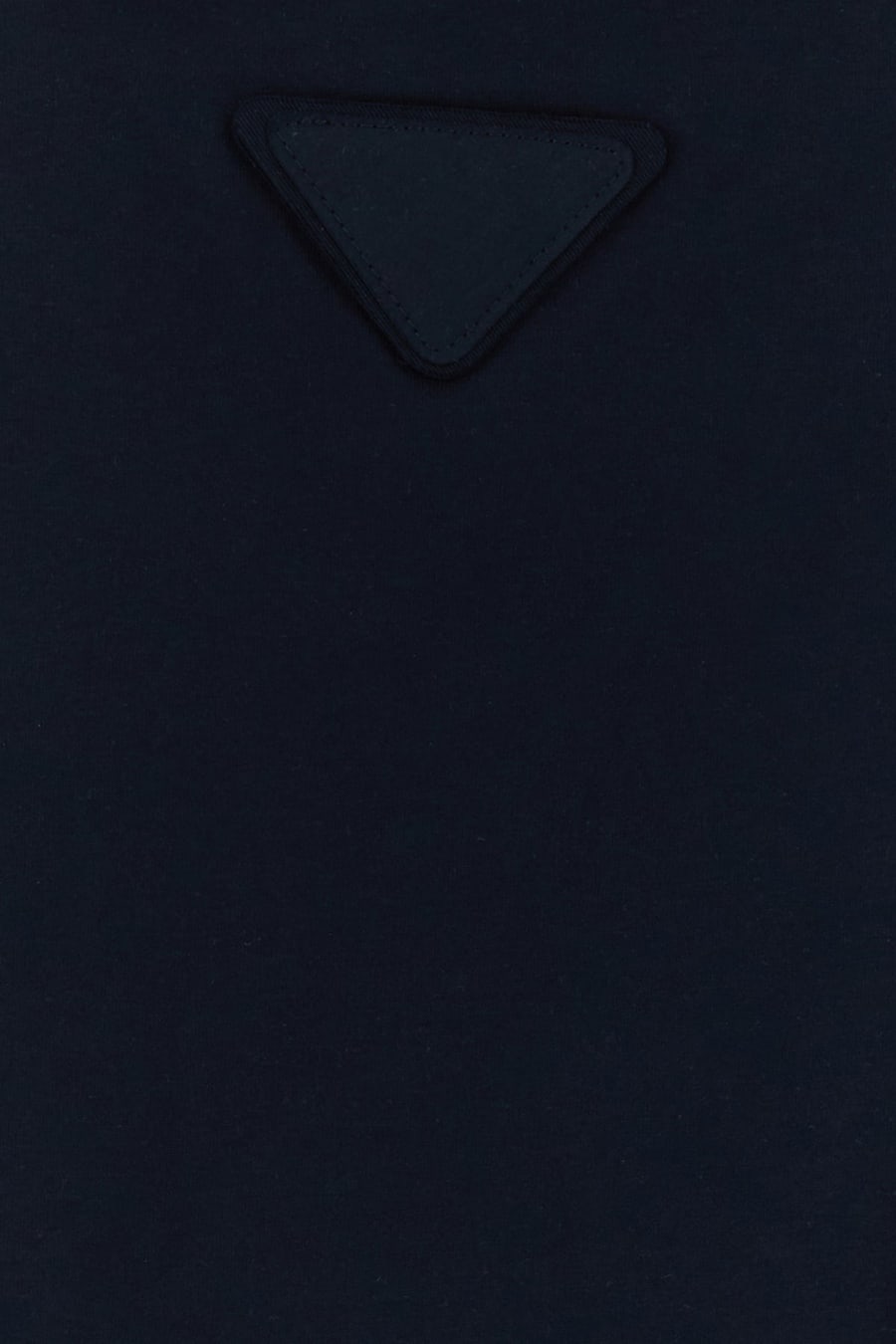 Prada T-shirt reversibile in cotone bianco, view 4