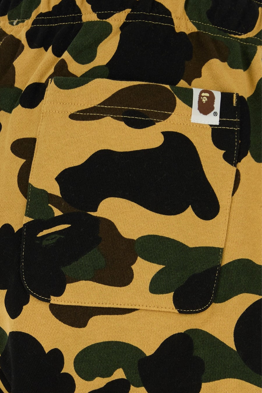 BAPE Pantalone jogging in cotone stampato, view 3