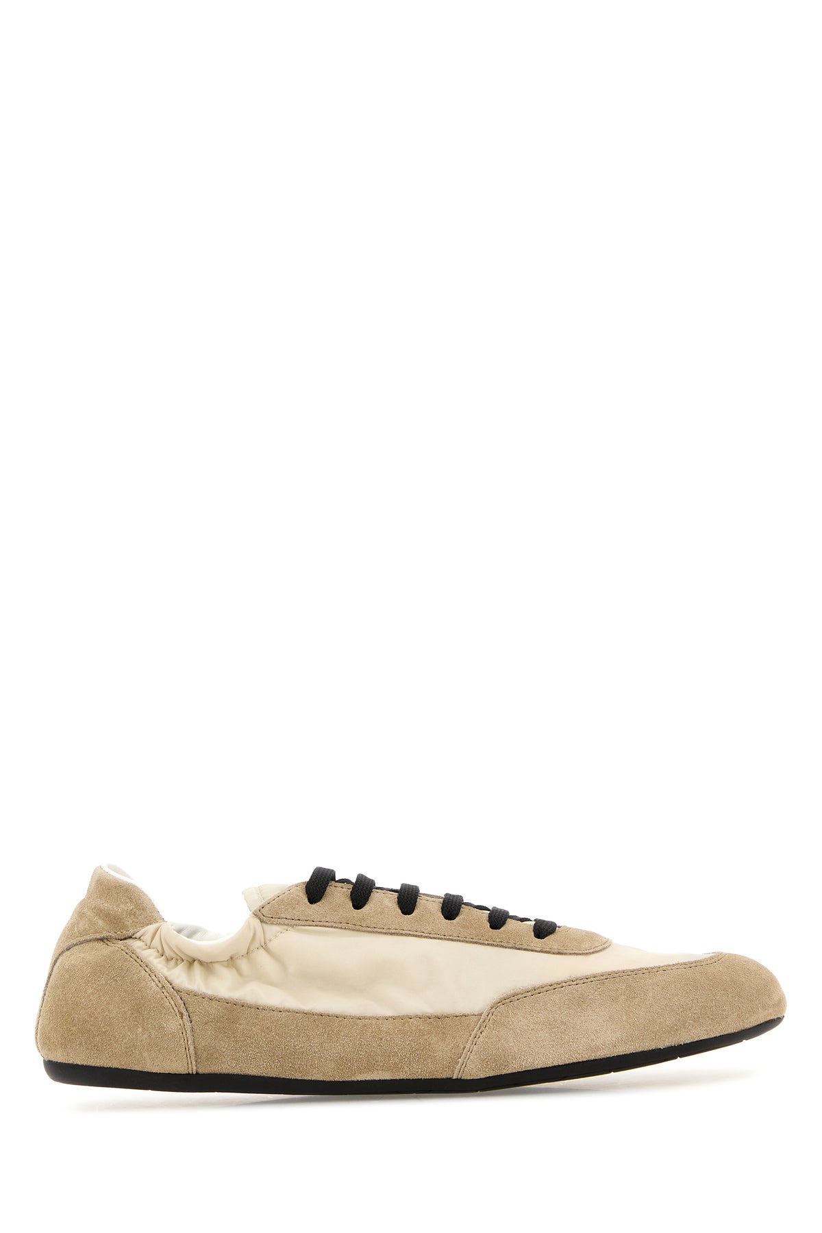 Prada Sneakers Collapse bicolor in Re-Nylon e pelle scamosciata
