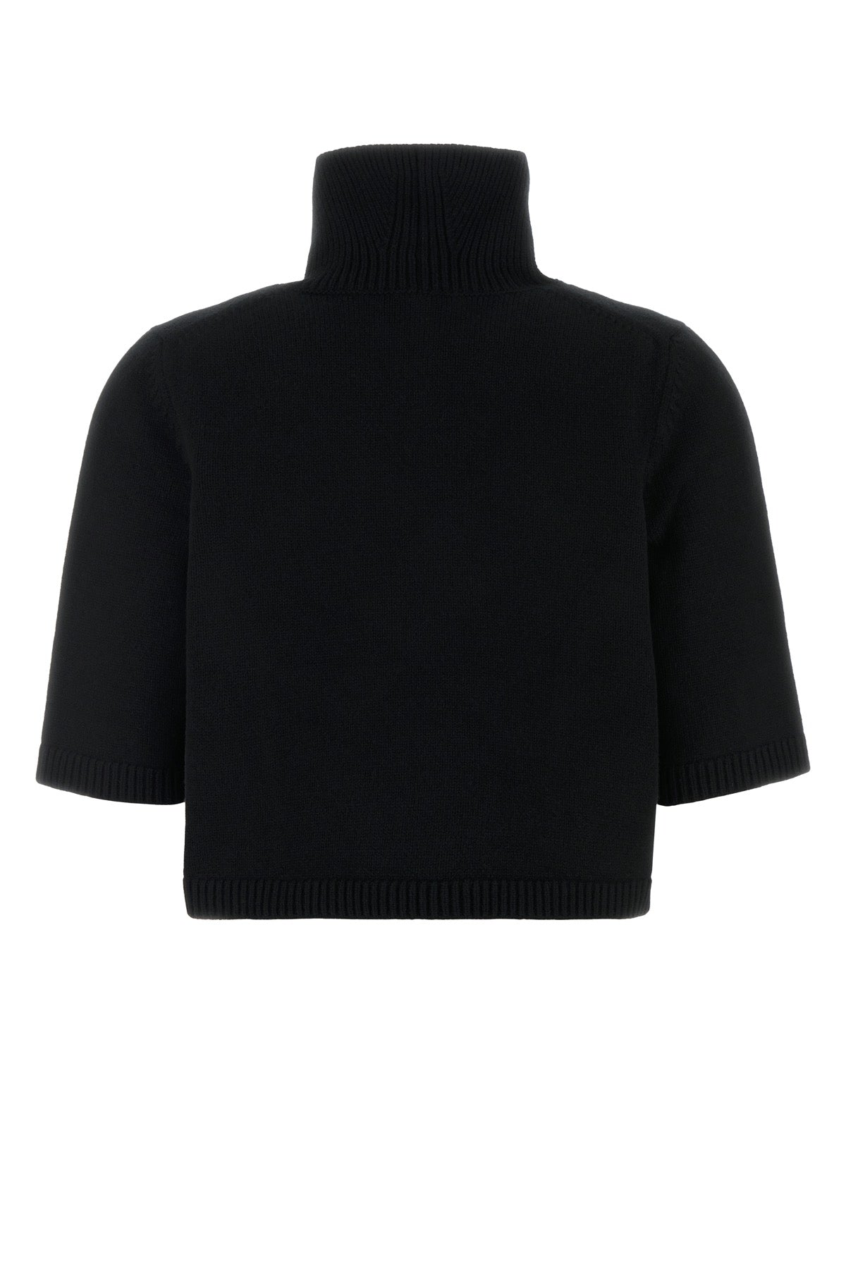 Alaïa Maglione in misto cashmere avorio, view 2