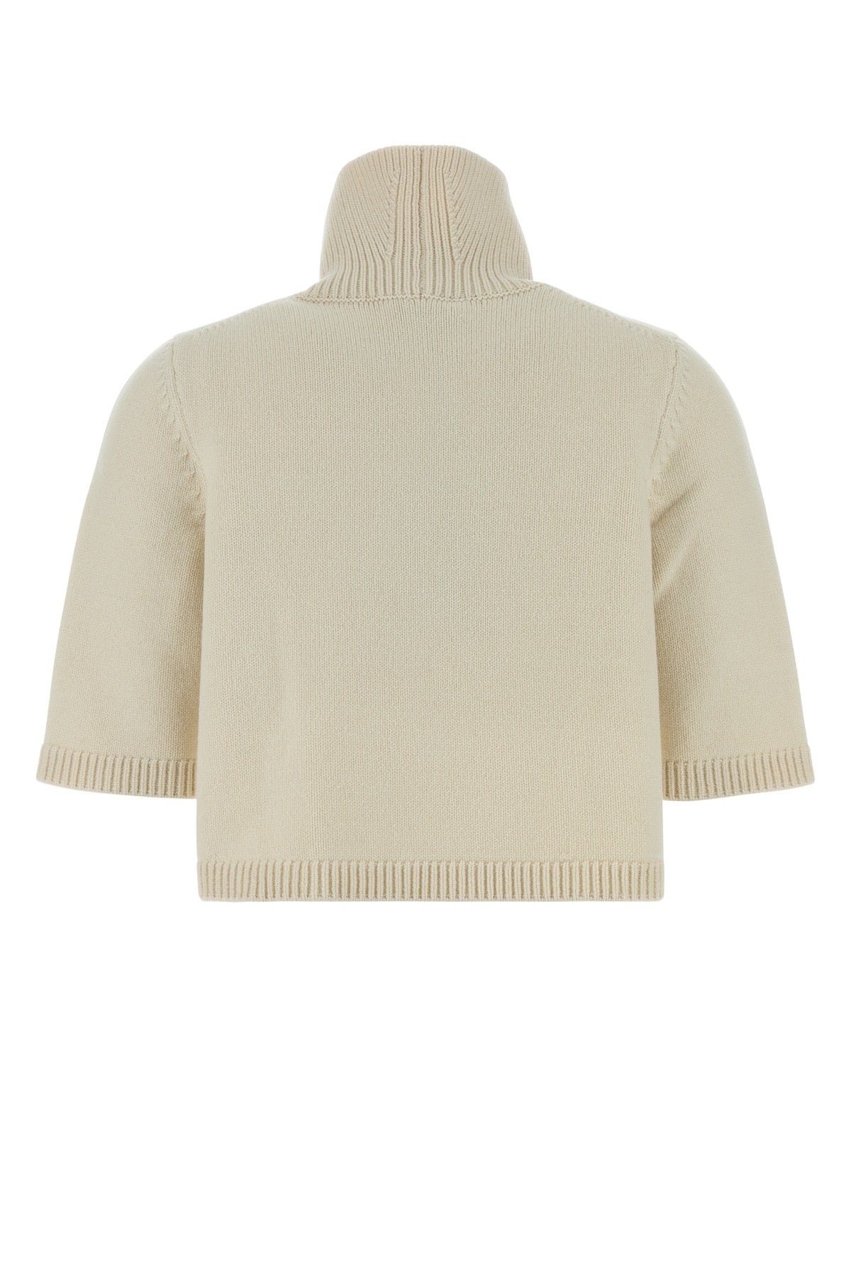 Alaïa Maglione in misto cashmere nero, view 2