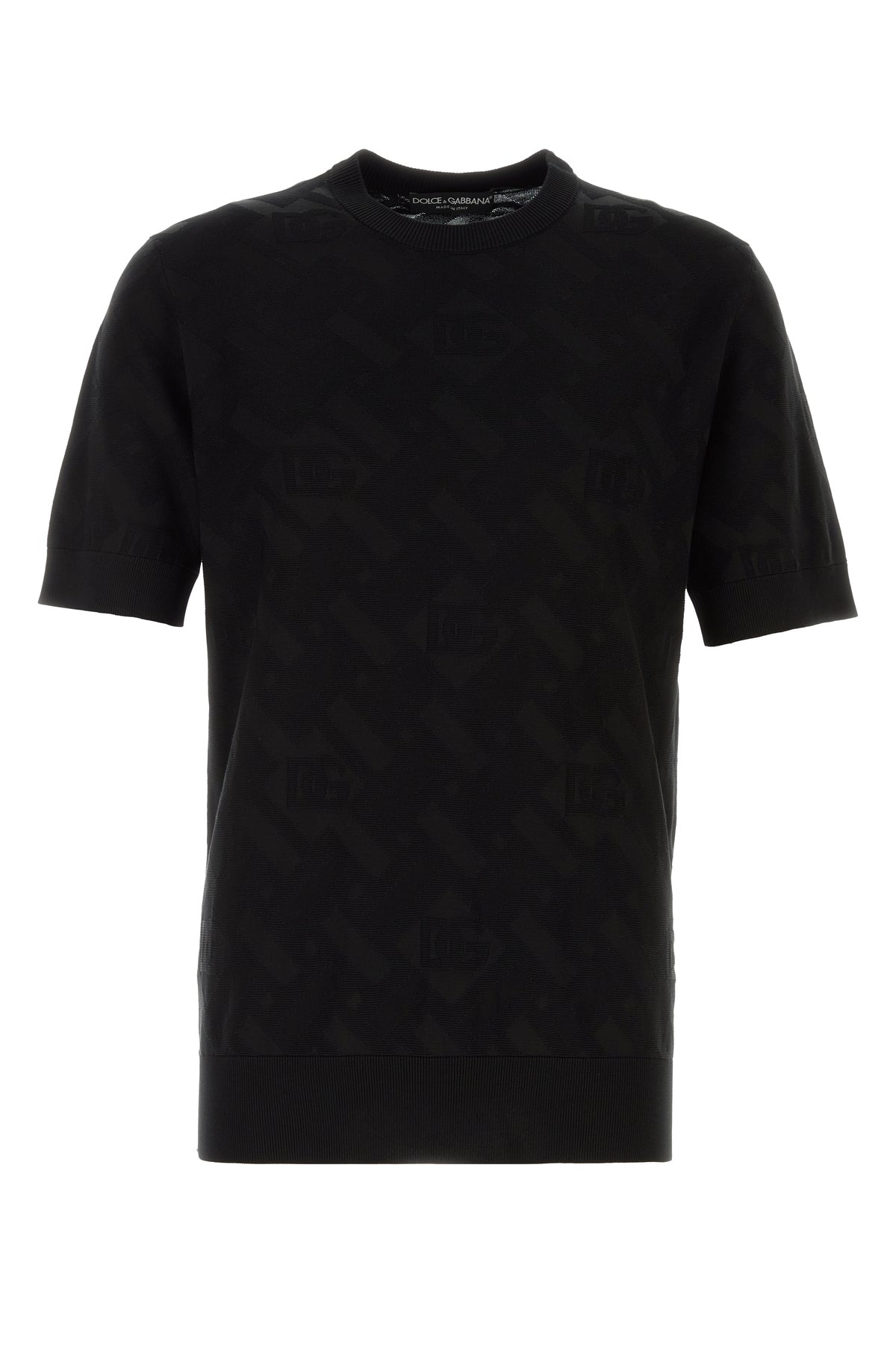 Dolce & Gabbana Maglione in seta nera