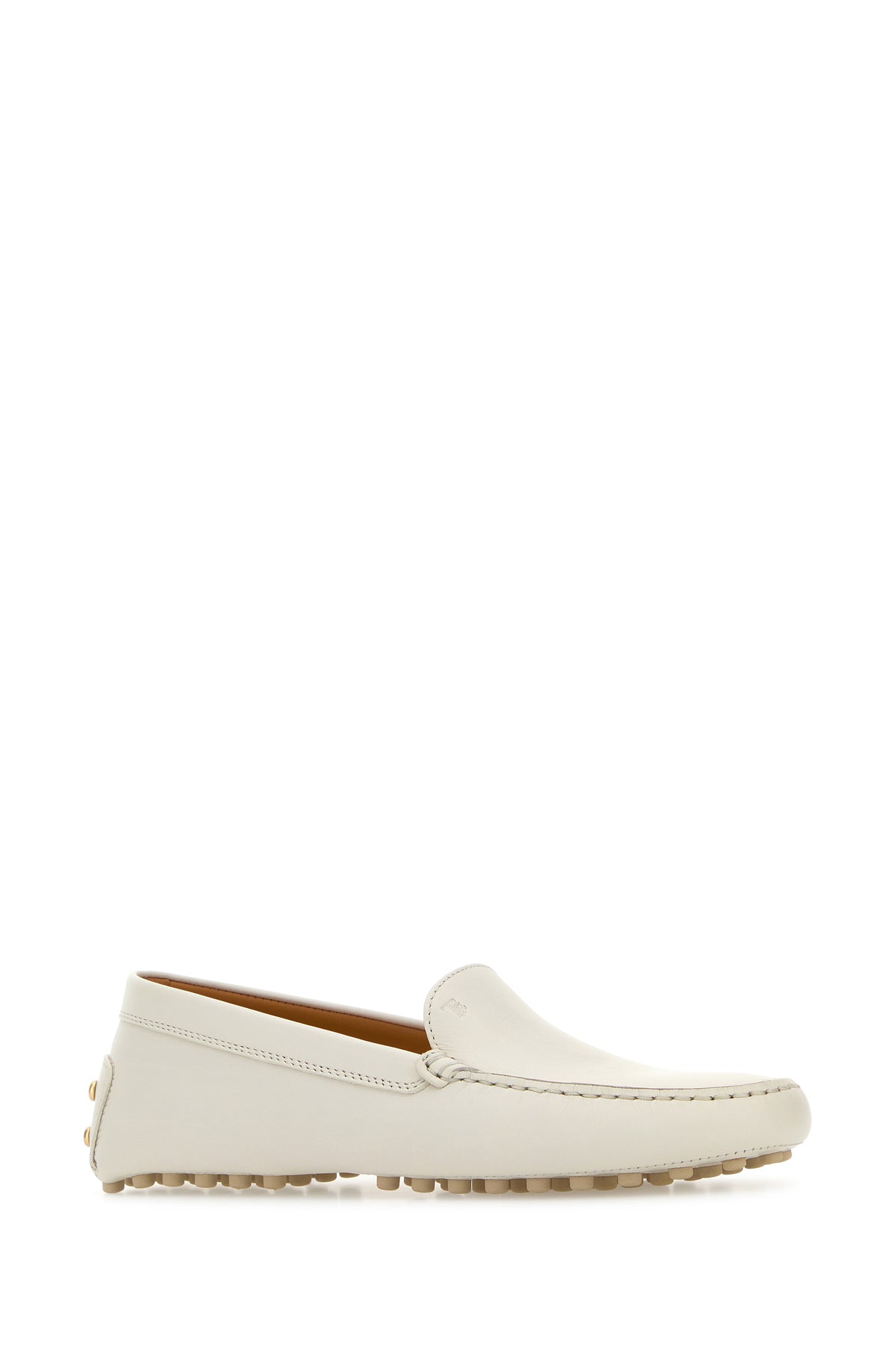Tod's Mocassini in pelle avorio, view 2
