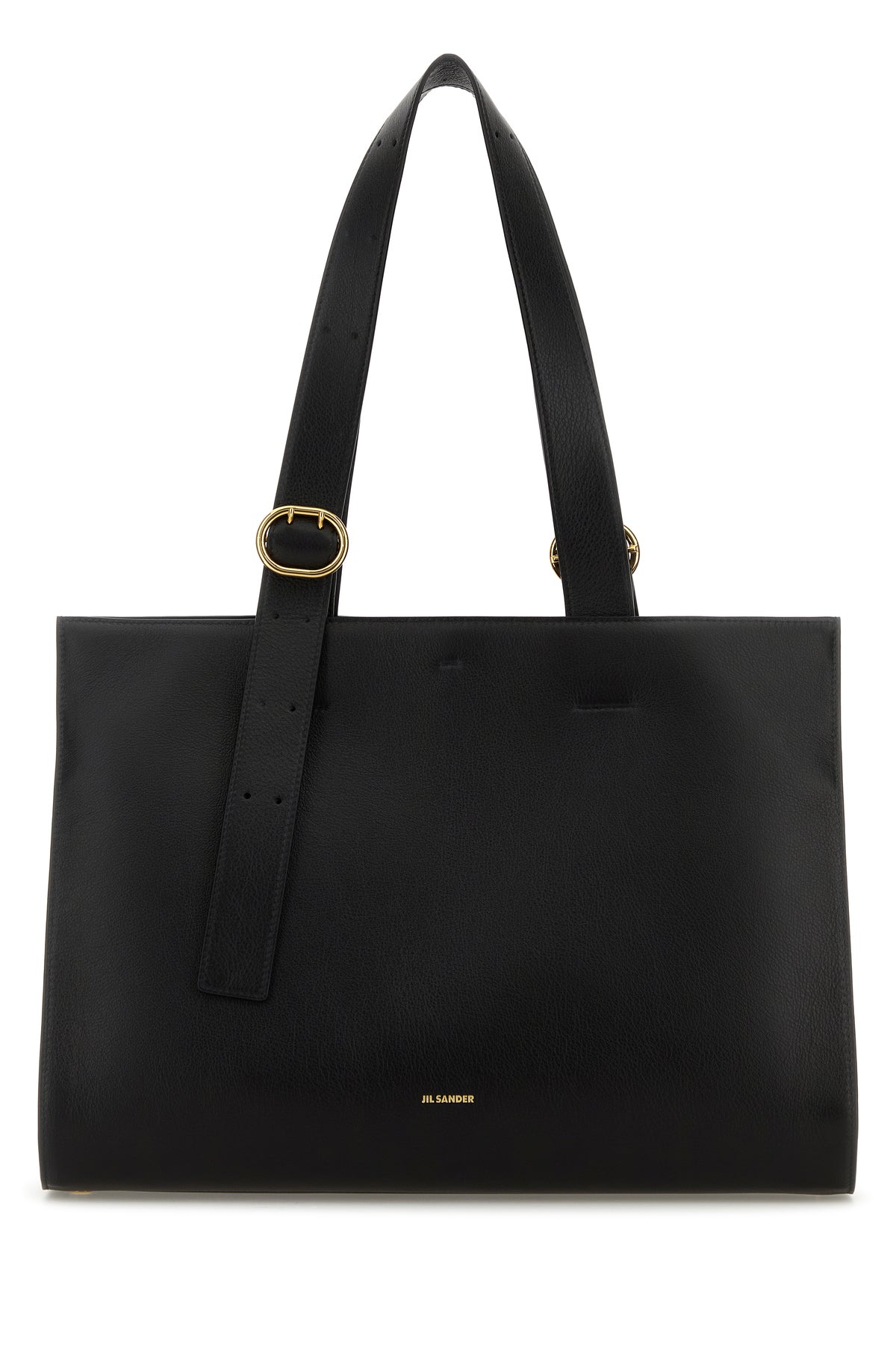 Jil Sander Borsa shopping in pelle nera