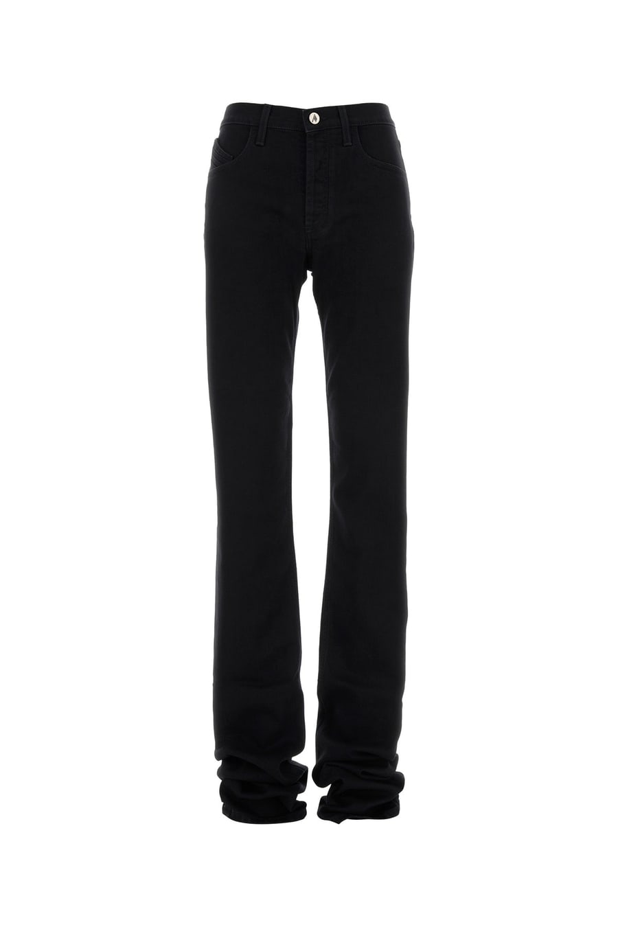 The Attico Jeans in denim stretch nero