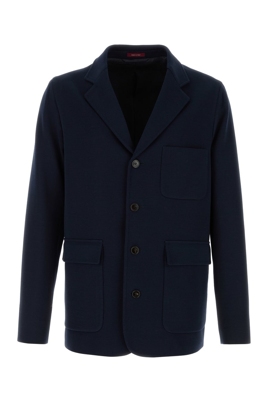 Gucci Giacca in jersey blu scuro