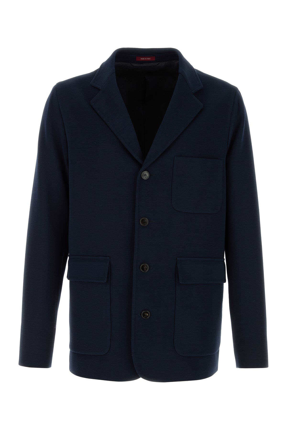 Gucci Giacca in jersey blu scuro