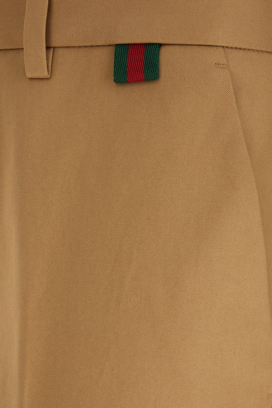 Gucci Pantalone in cotone beige, view 3