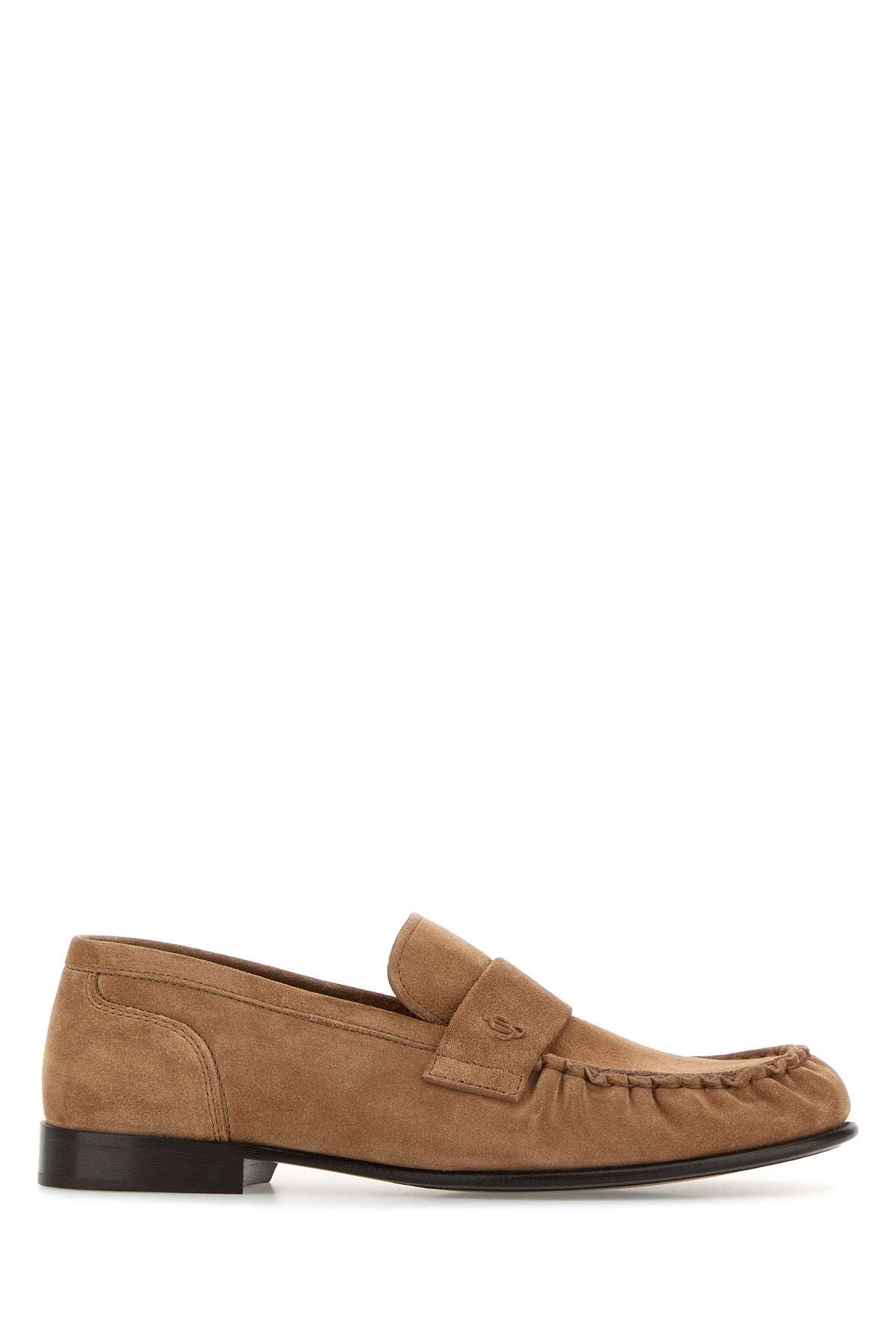 Jimmy Choo Mocassini Ellis in pelle scamosciata cammello