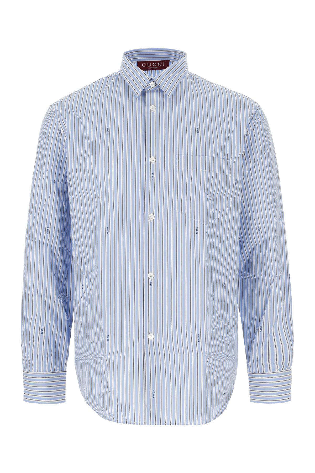 Gucci Camicia in popeline ricamato