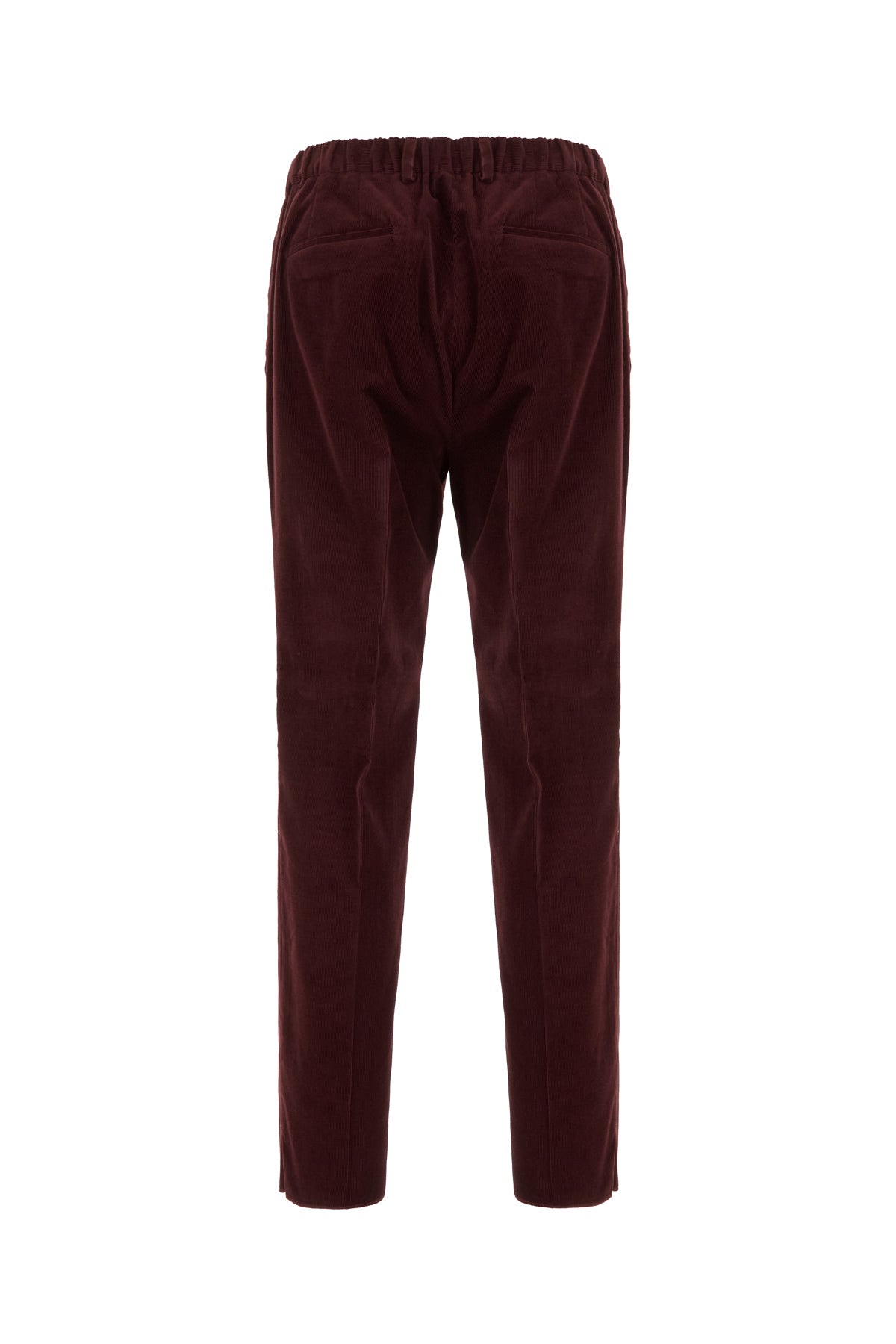 Fendi Pantalone in velluto a coste bordeaux, view 2