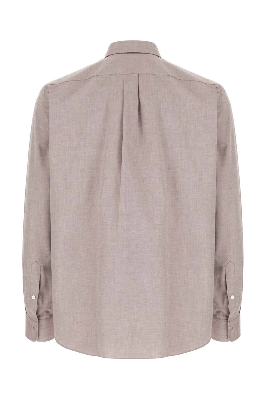 Fendi Camicia in oxford viola, view 2