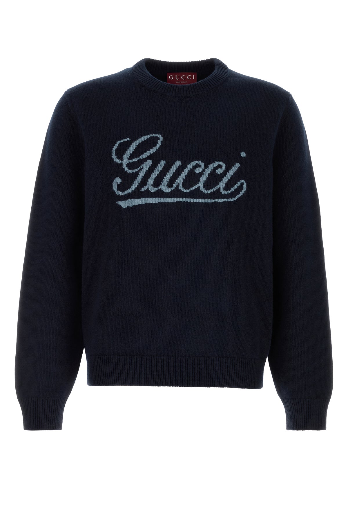Gucci Maglione in lana blu notte