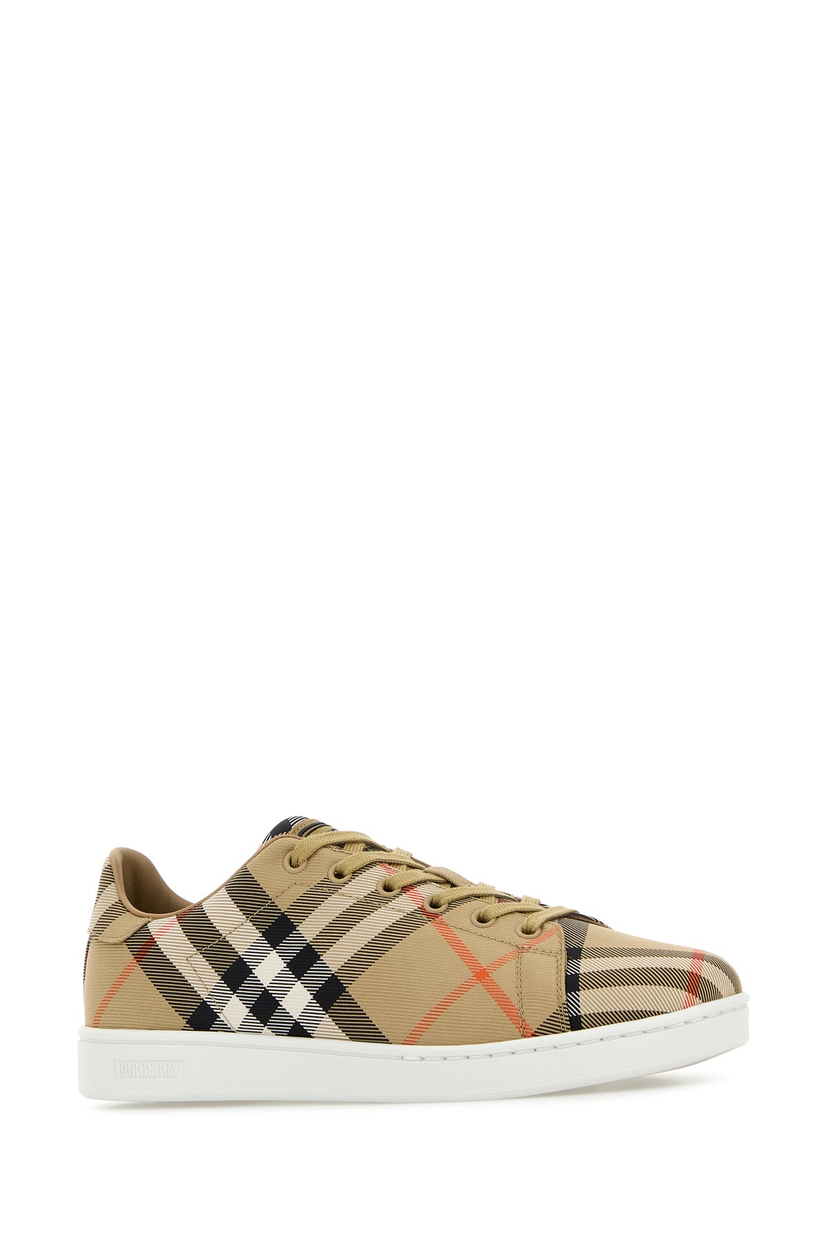 Burberry Sneakers Set in tela ricamata, view 2