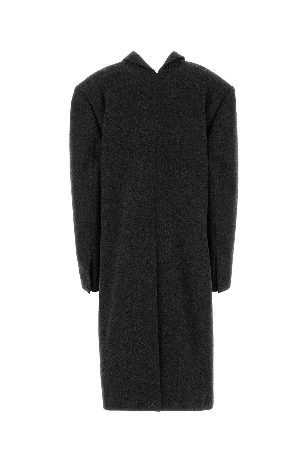 Prada Cappotto in lana ardesia, view 2