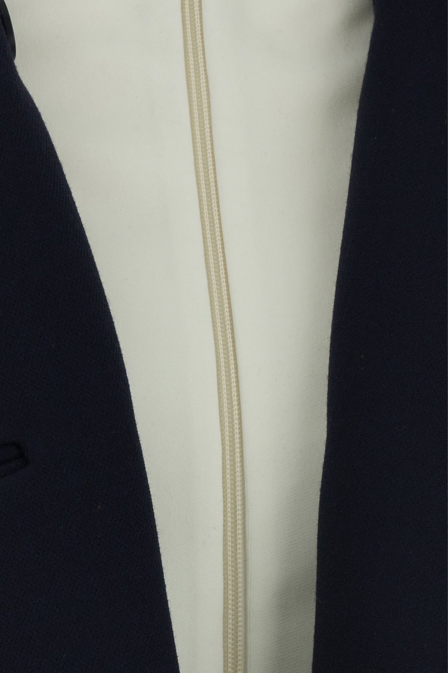 Prada Cappotto in lana blu navy, view 3