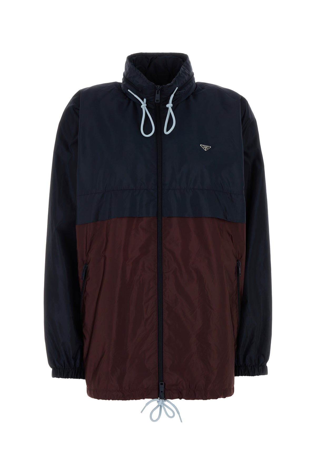 Prada Giacca a vento in Re-Nylon bicolor