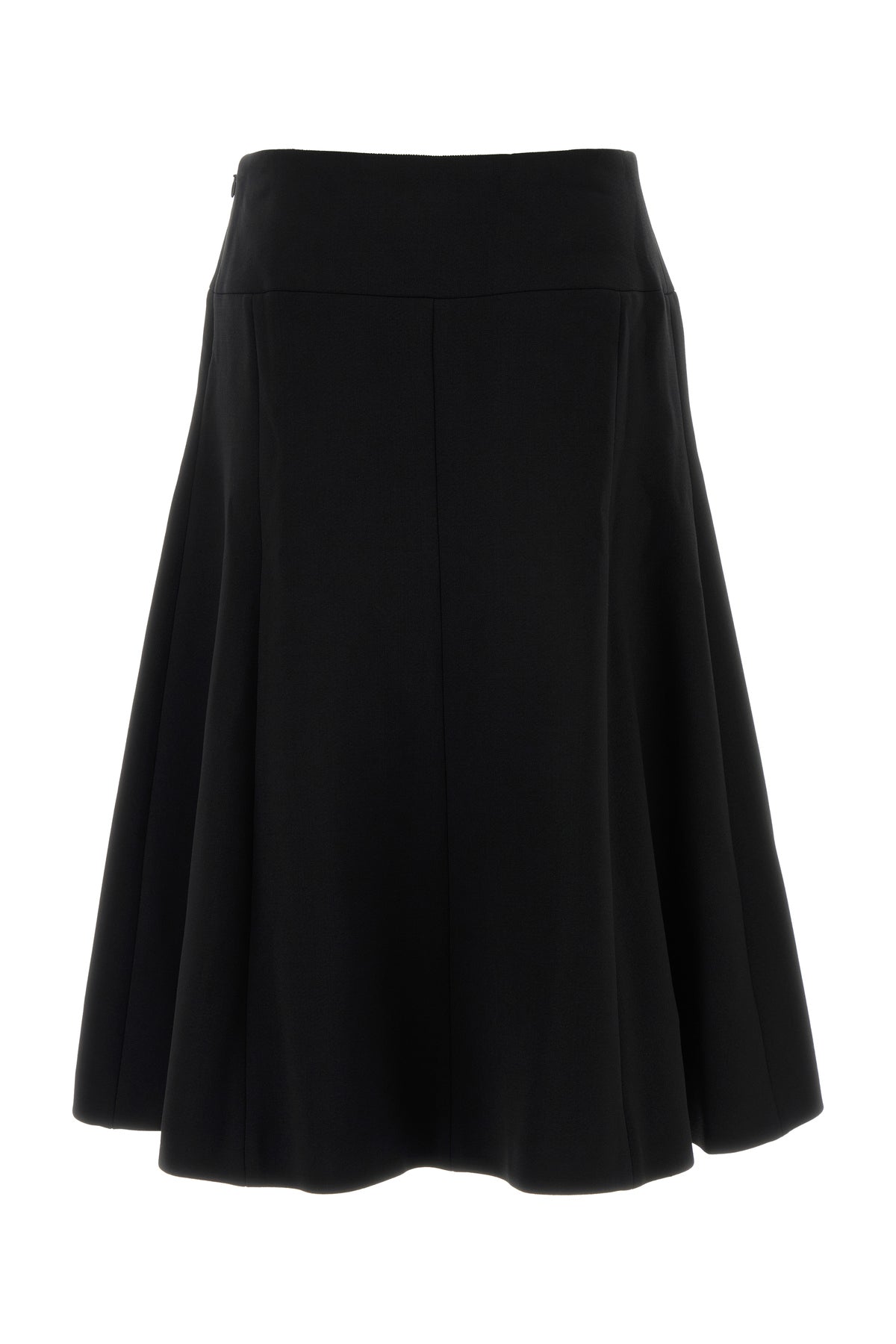 Alaïa Gonna in misto poliestere stretch nero, view 2