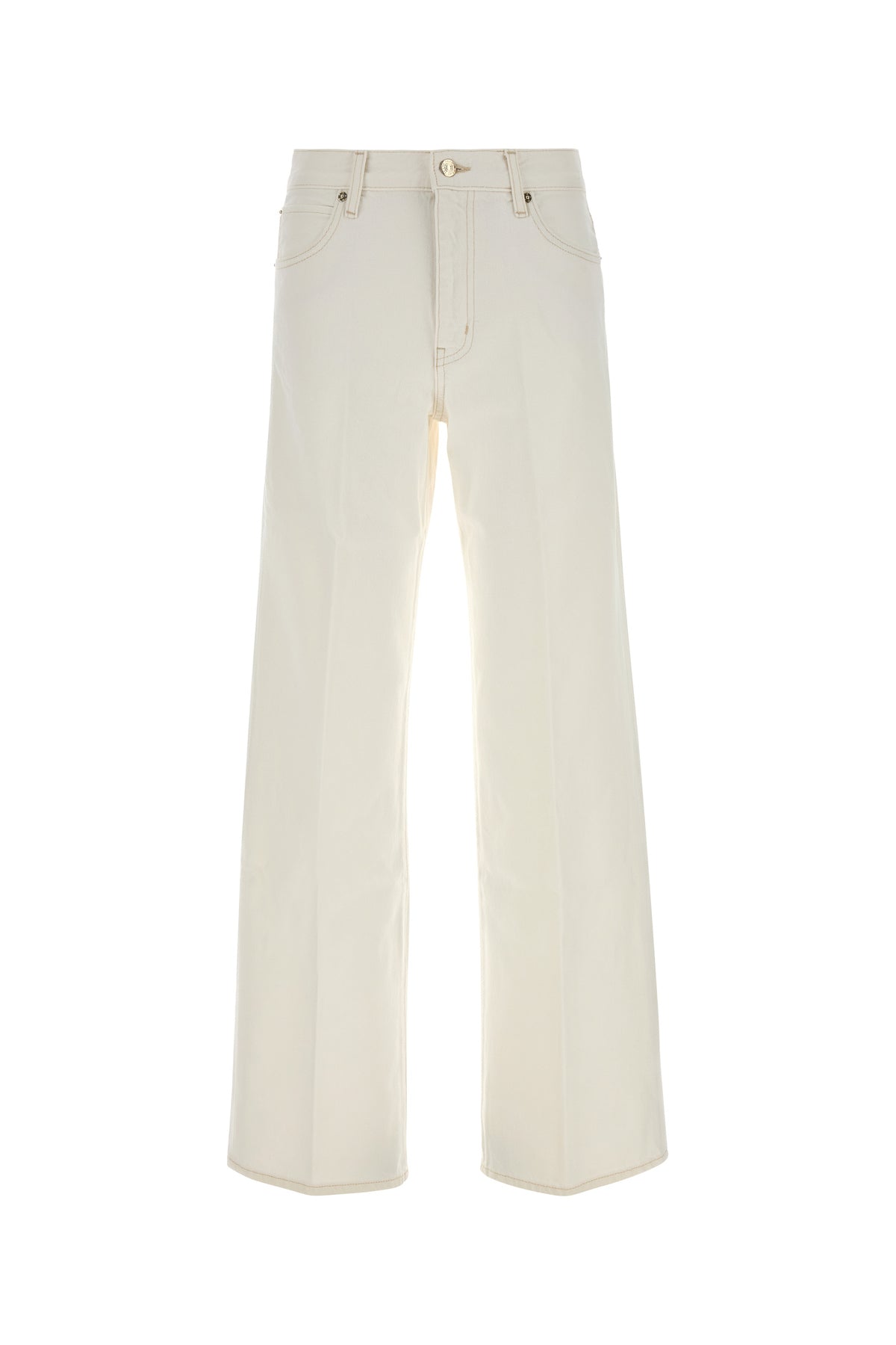FRAME Jeans The Stroll in denim bianco