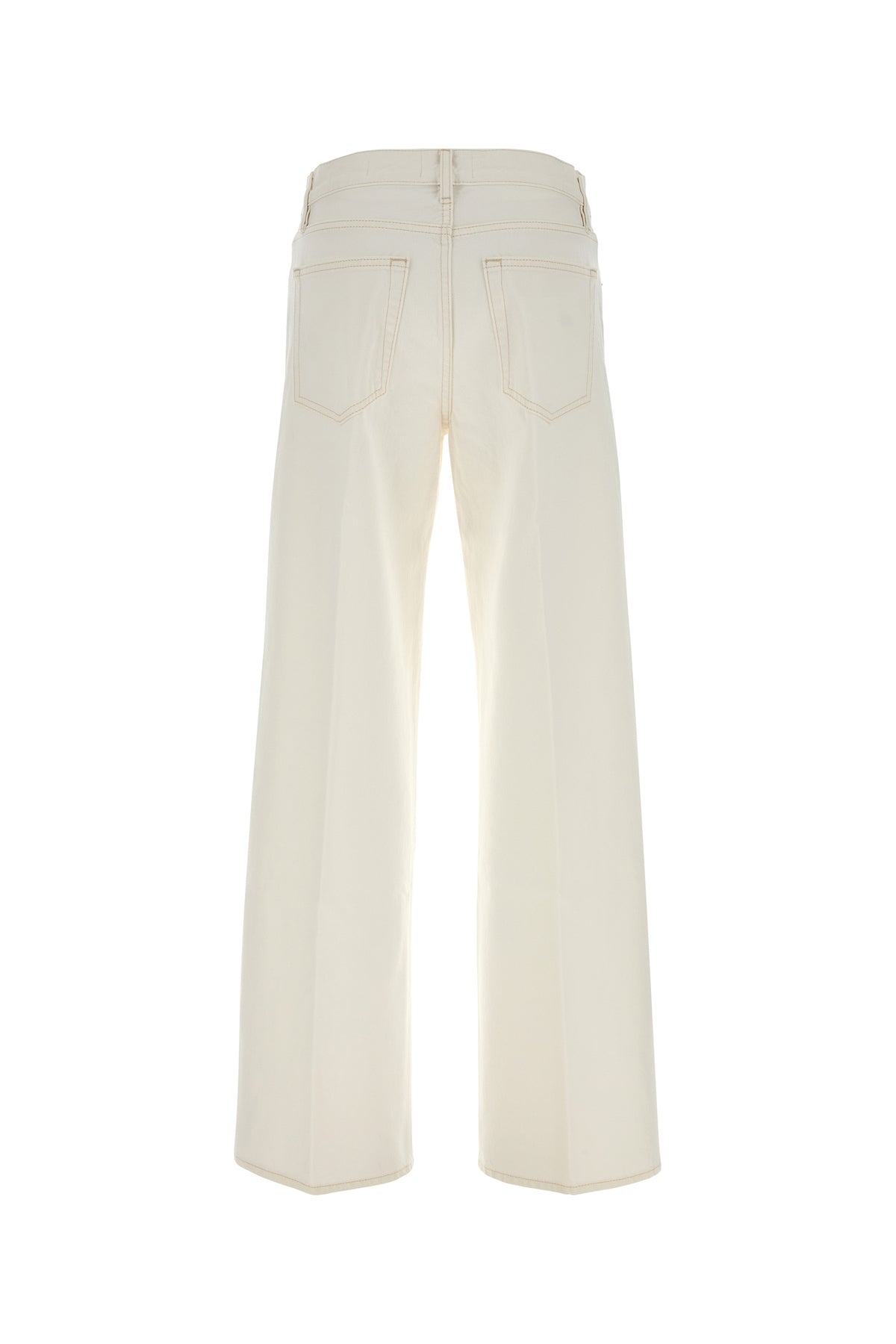 FRAME Jeans The Stroll in denim bianco, view 2