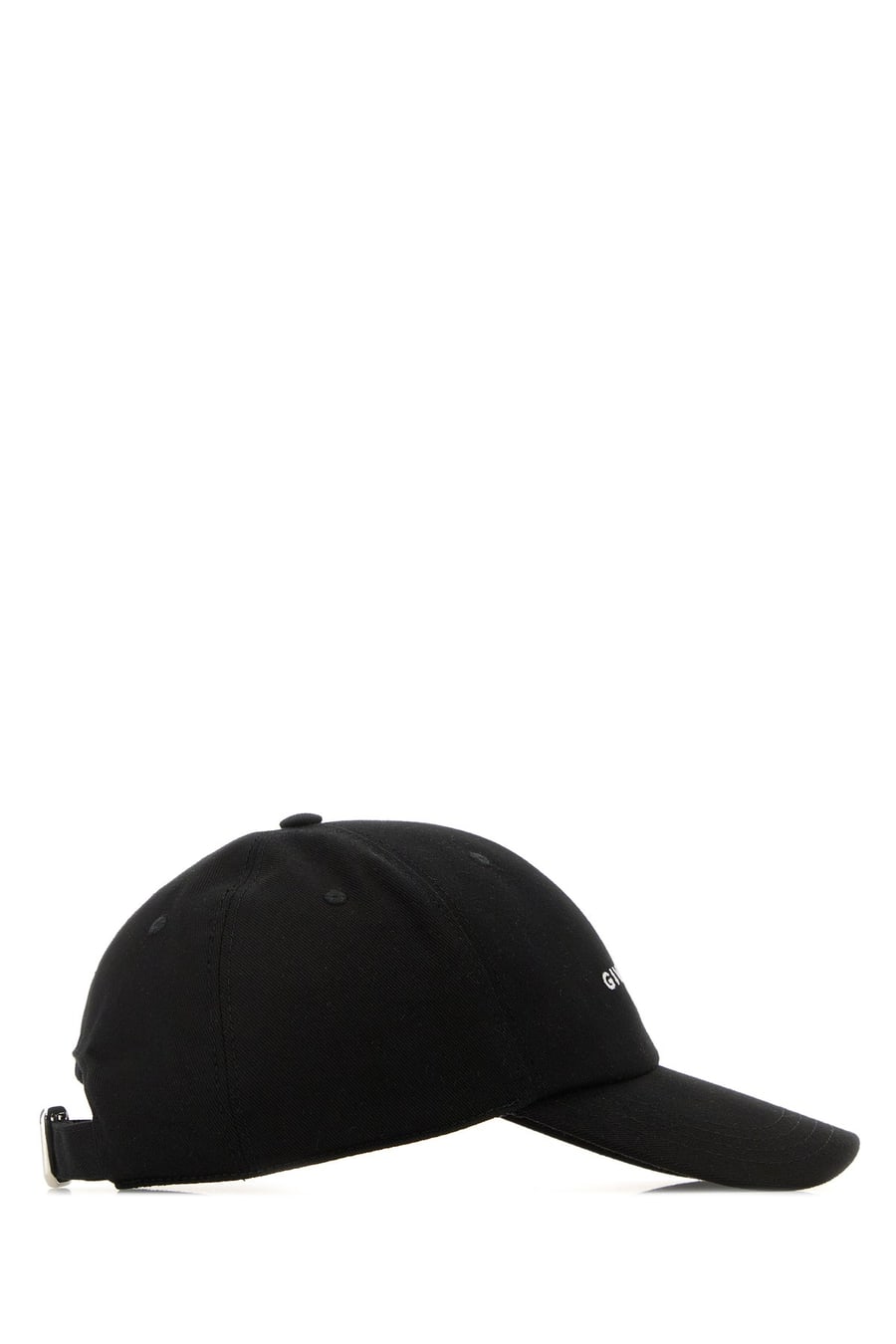Givenchy Cappello da baseball in misto cotone nero, view 2