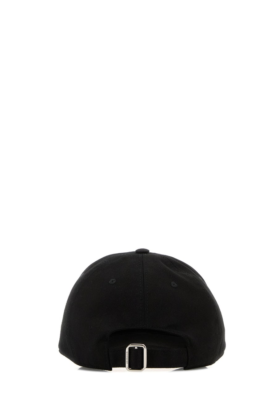 Givenchy Cappello da baseball in misto cotone nero, view 3