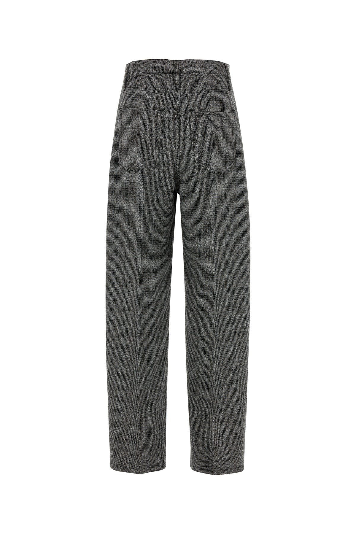 Prada Pantalone in Principe di Galles ricamato, view 2