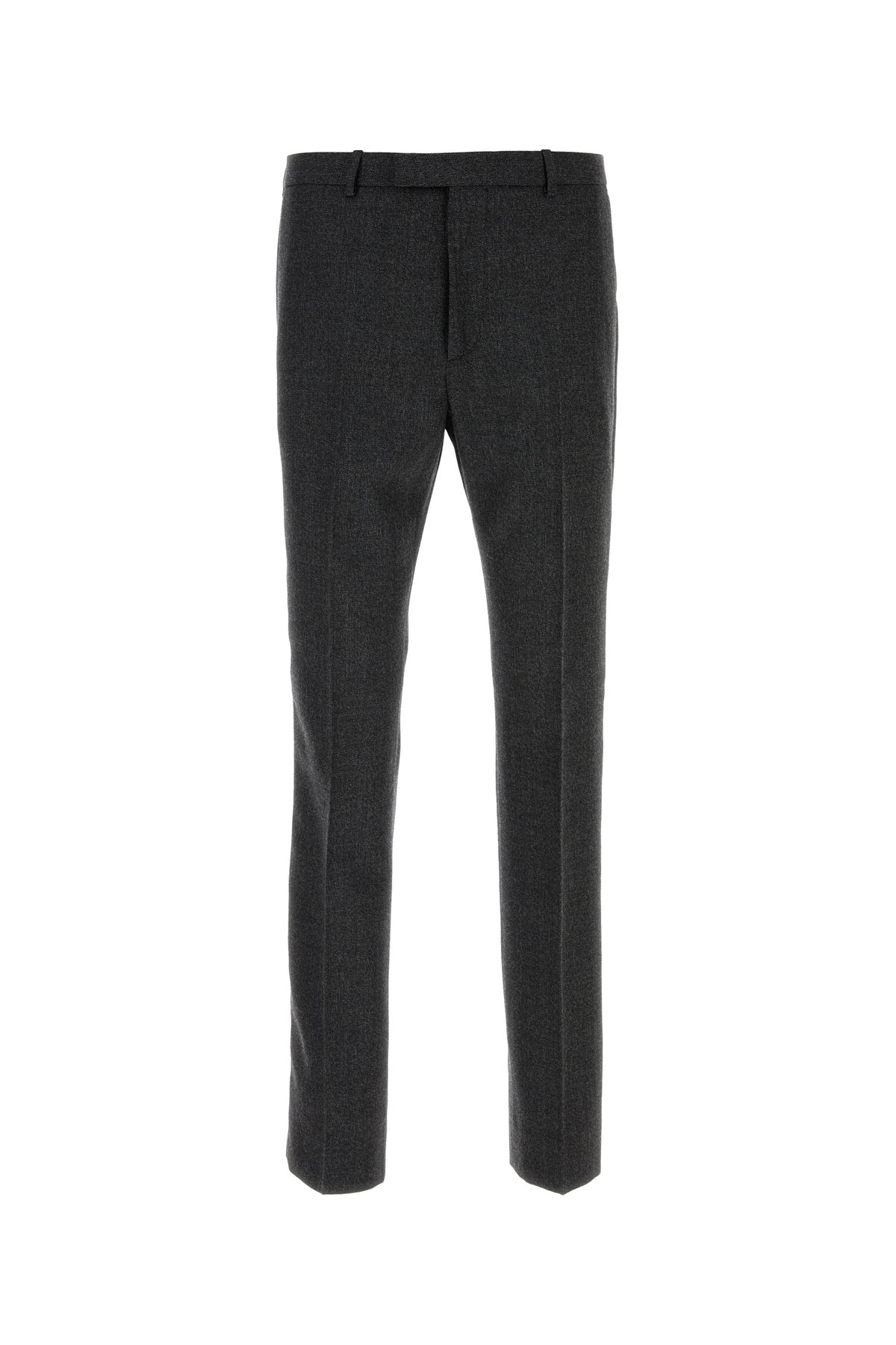 Gucci Pantalone in lana grafite melangé