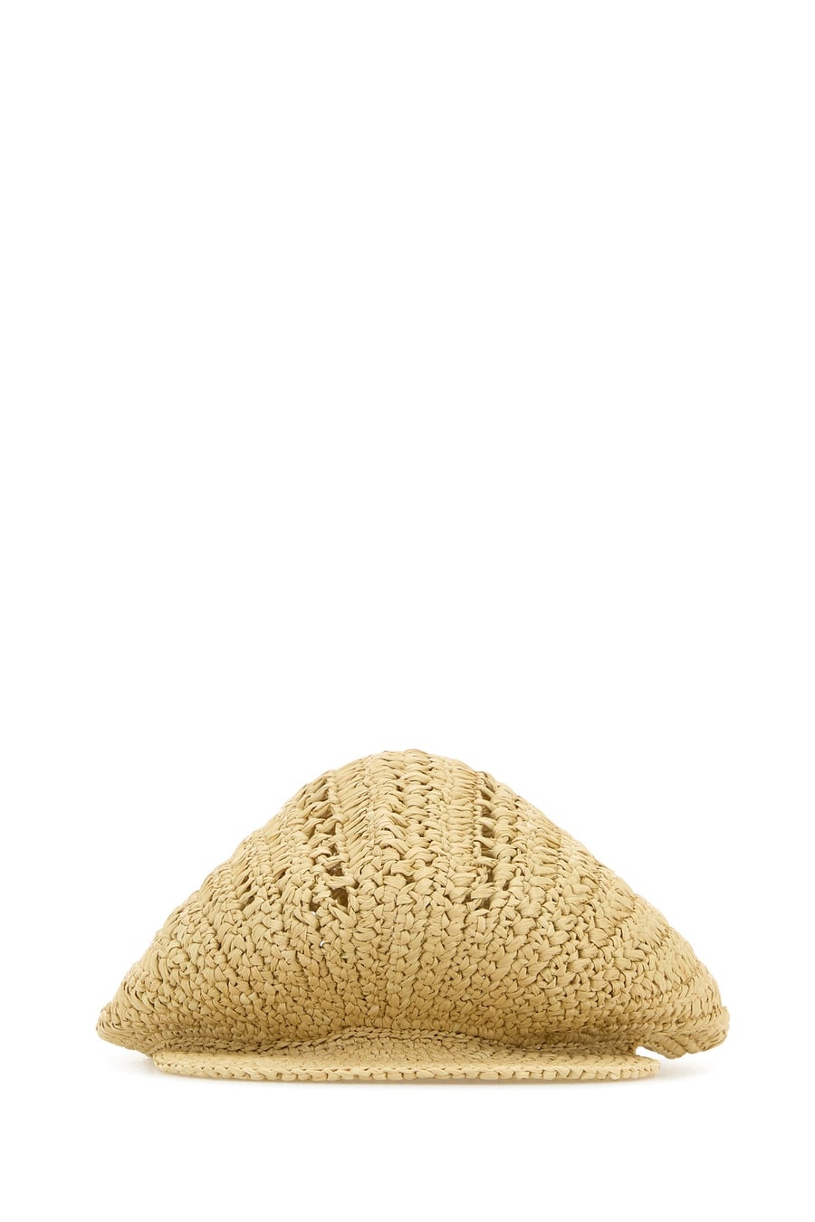 Prada Cappello baker boy in rafia
