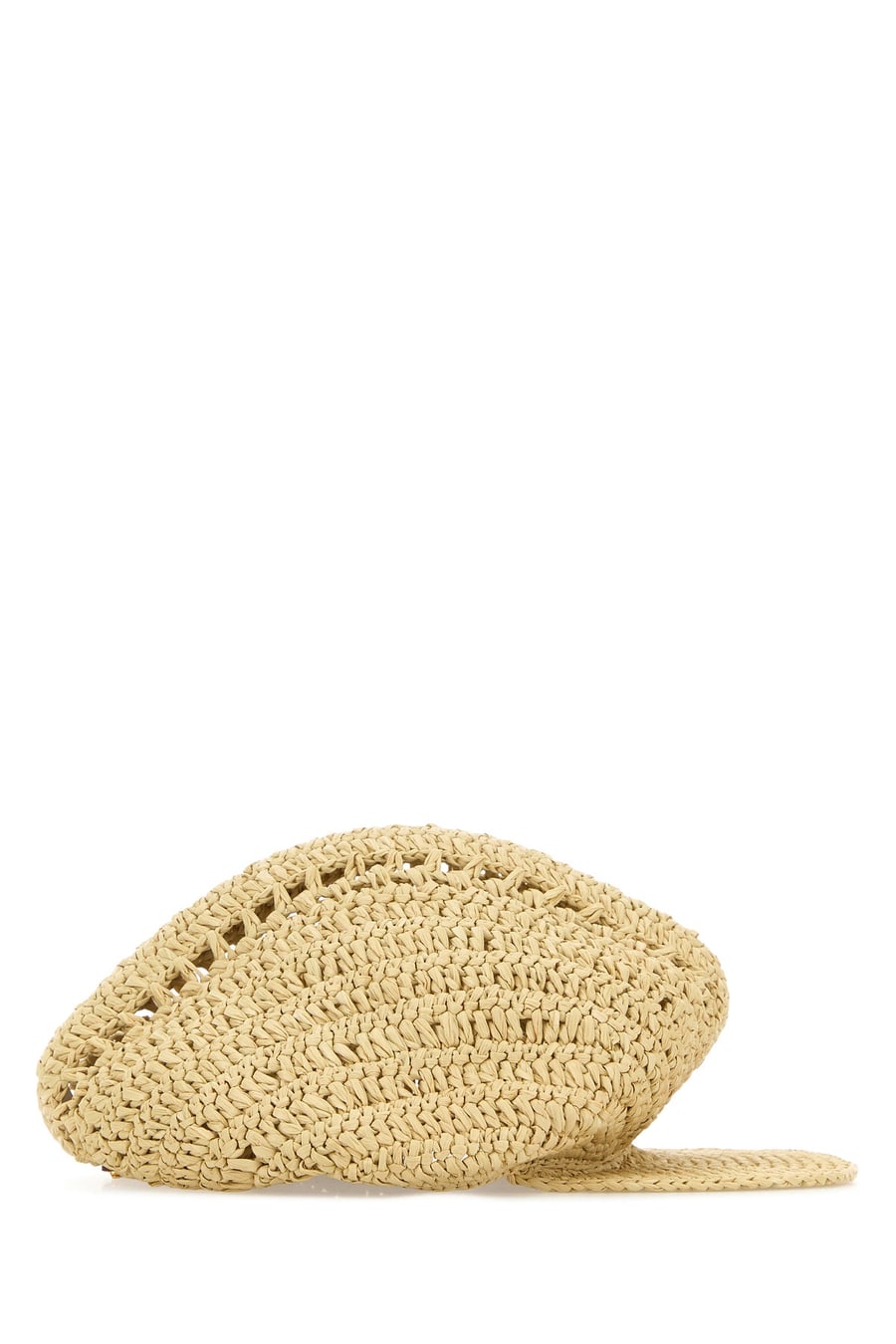 Prada Cappello baker boy in rafia, view 2