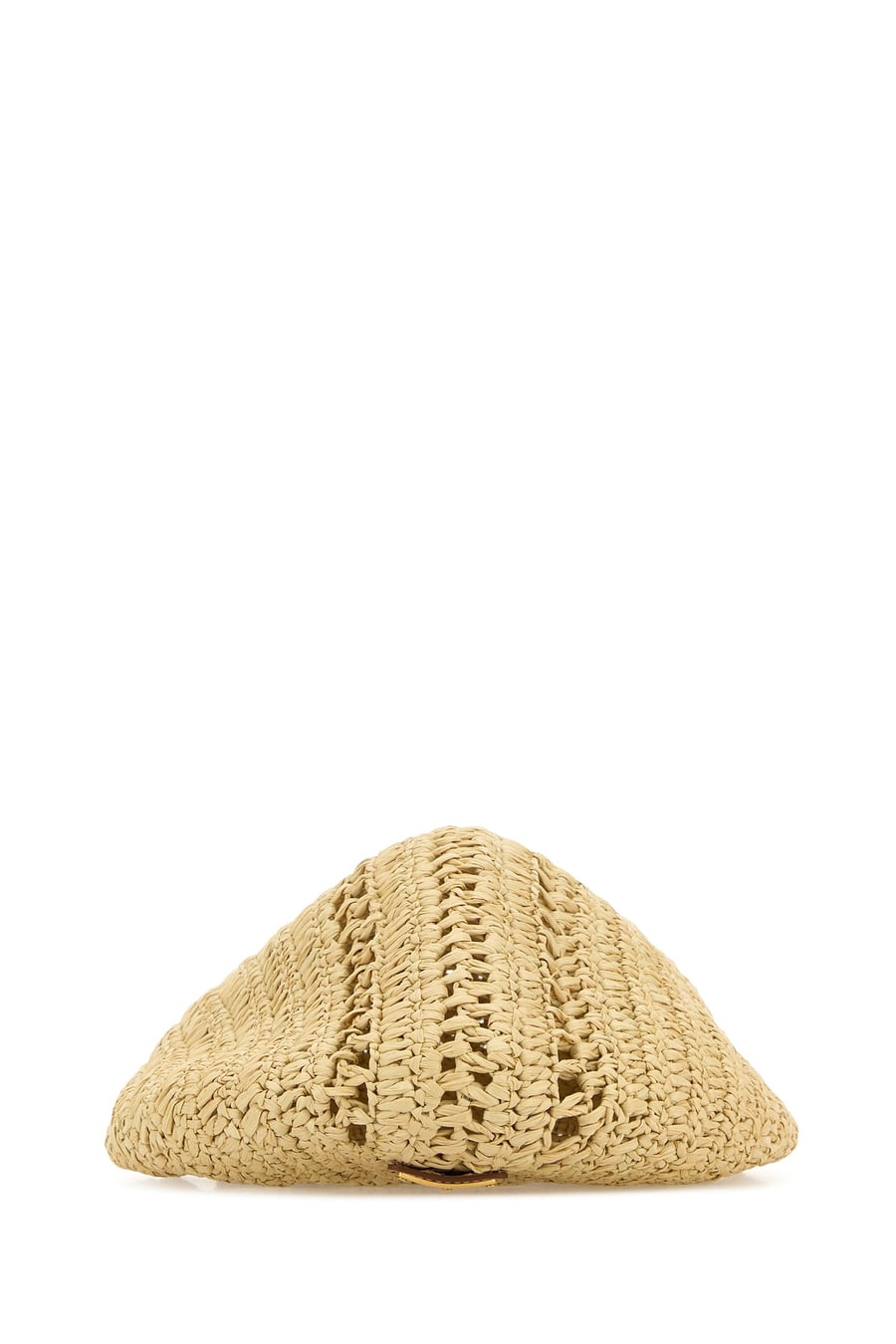 Prada Cappello baker boy in rafia, view 3