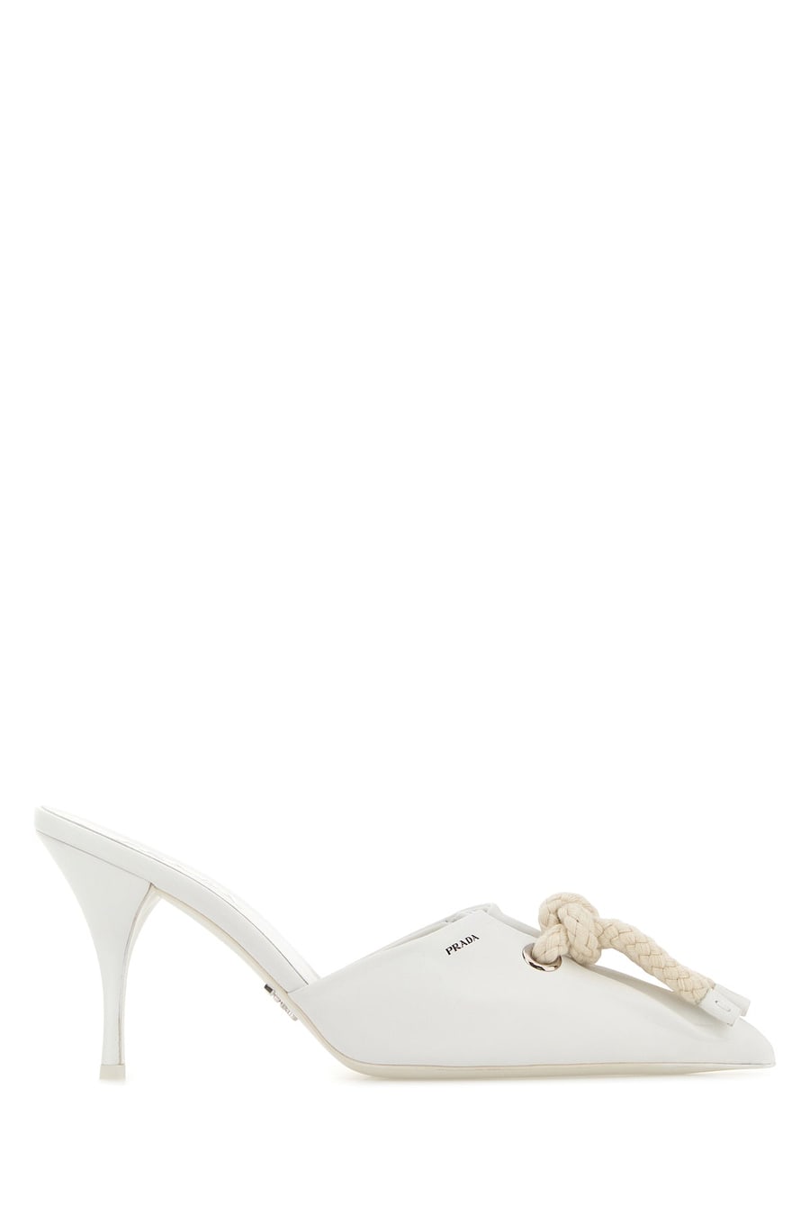 Prada Sabot in nappa bianca