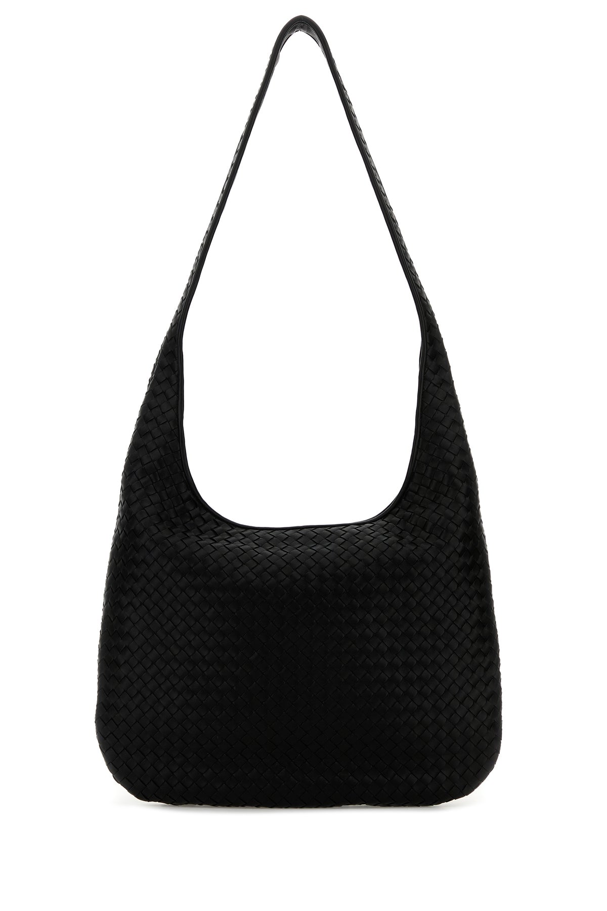 Bottega Veneta Borsa a tracolla in nappa nera