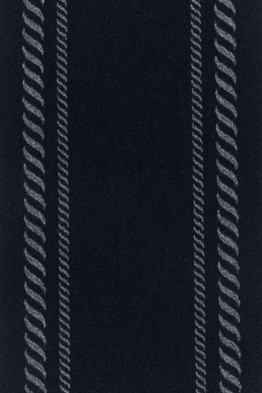Prada Sciarpa in misto lana blu, view 3