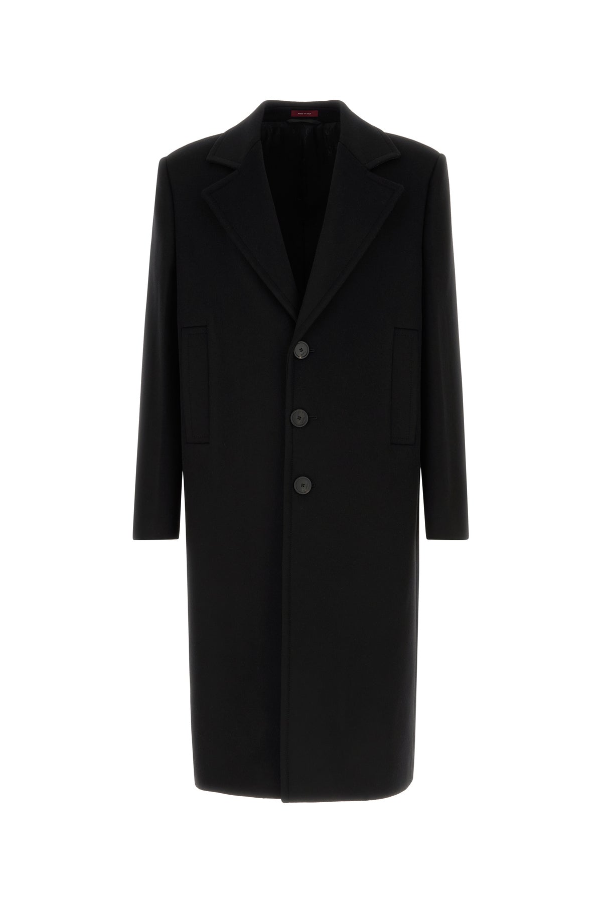 Gucci Cappotto in misto lana nera