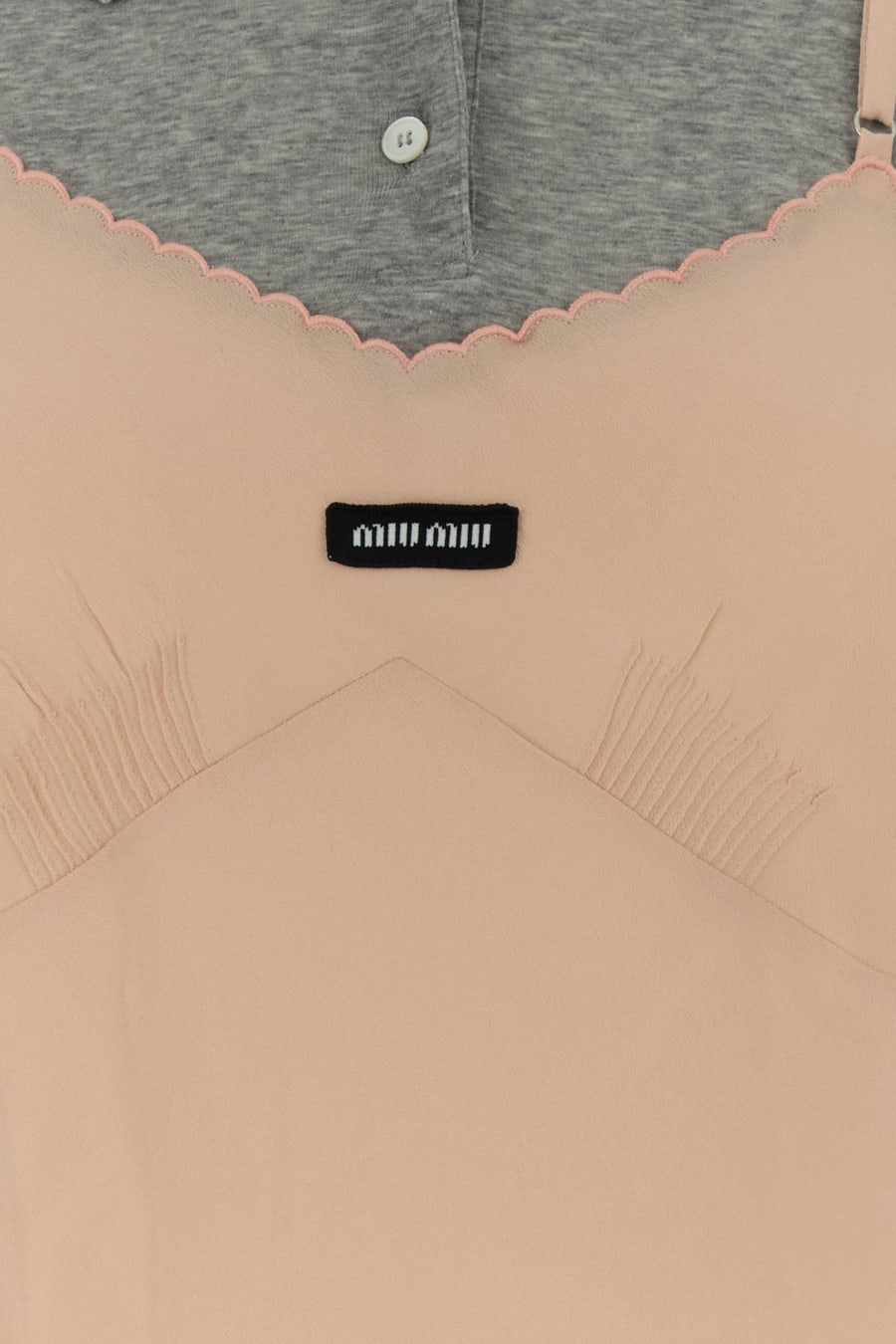 Miu Miu Abito in seta rosa, view 3
